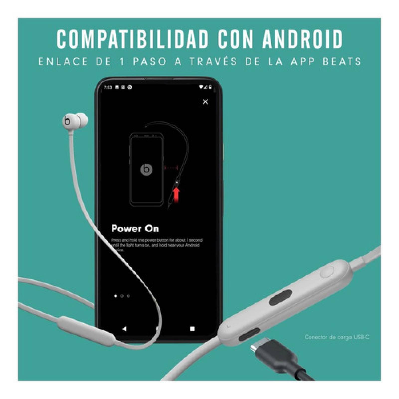 Audífonos Beats Flex Gris Ahumado