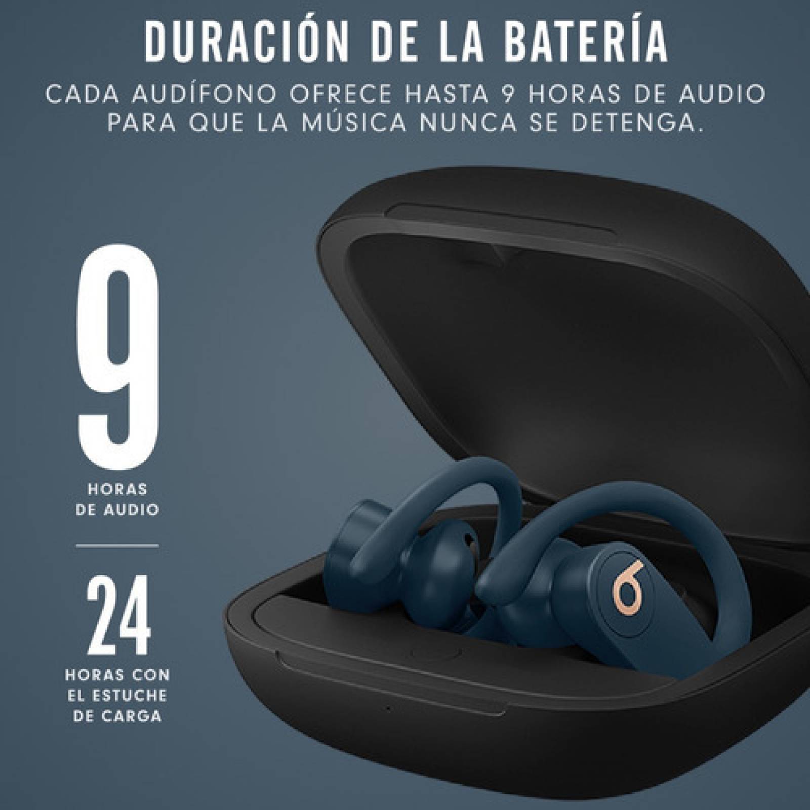 Audífonos Beats Powerbeats Pro Inalámbricos Azul Marino