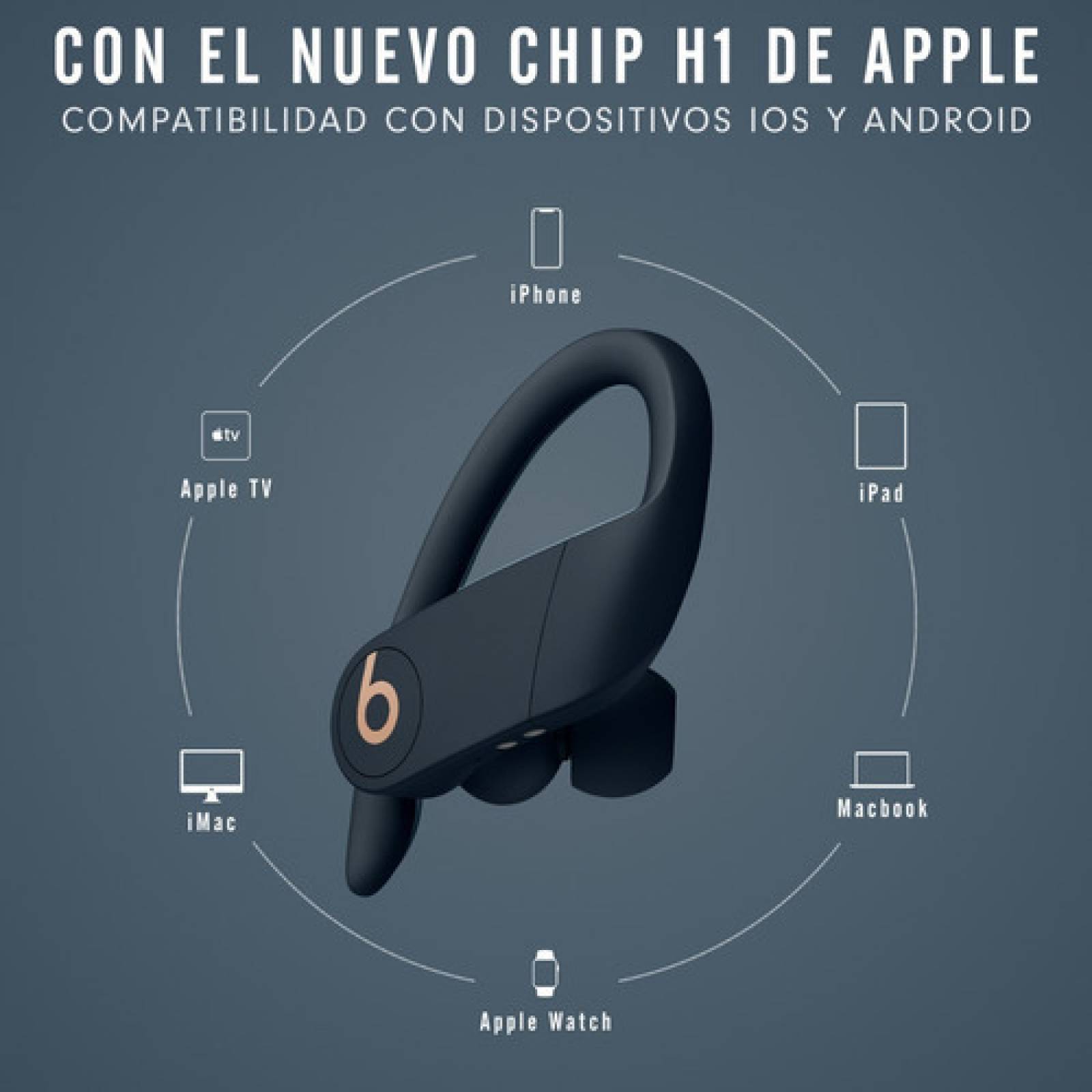 Audífonos Beats Powerbeats Pro Inalámbricos Azul Marino