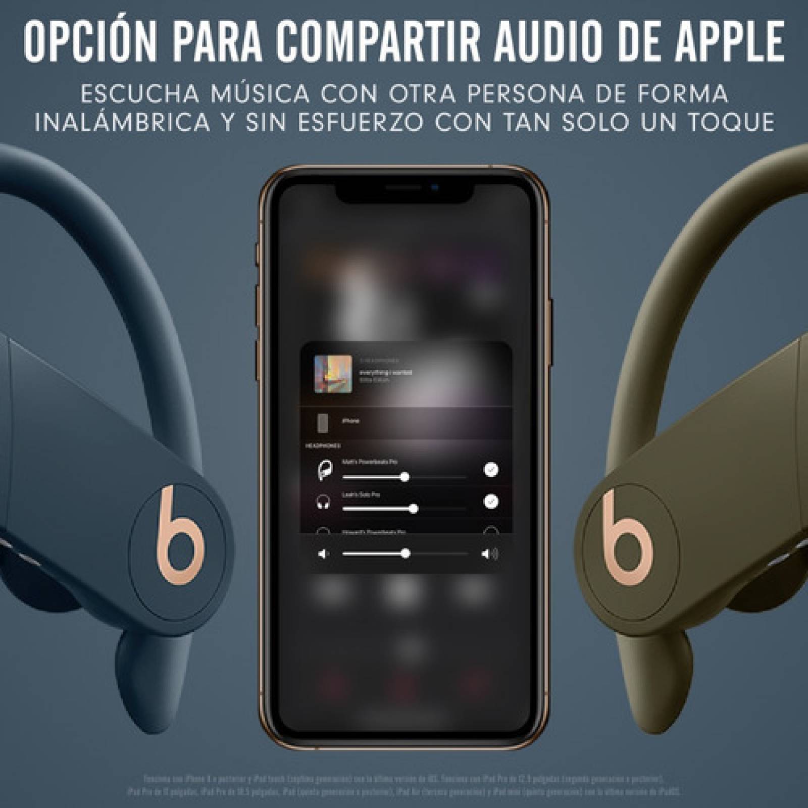 Audífonos Beats Powerbeats Pro Inalámbricos Azul Marino