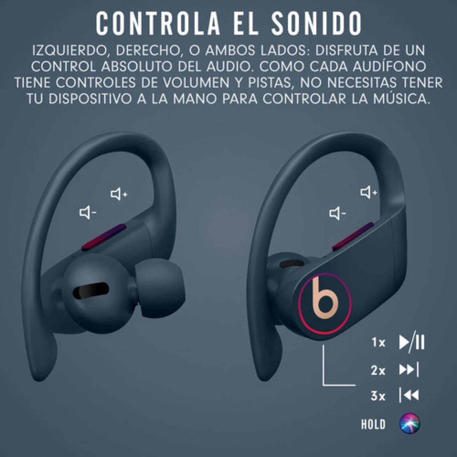Audífonos Beats Powerbeats Pro Inalámbricos Azul Marino