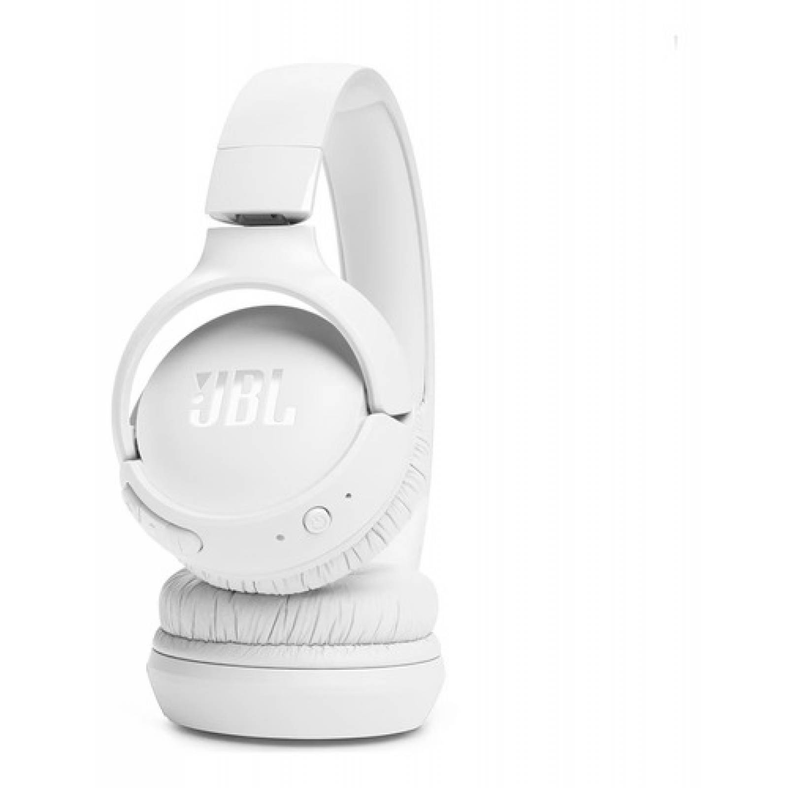 Audífonos Jbl Tune 520bt Over ear Con Bluetooth Color Blanco