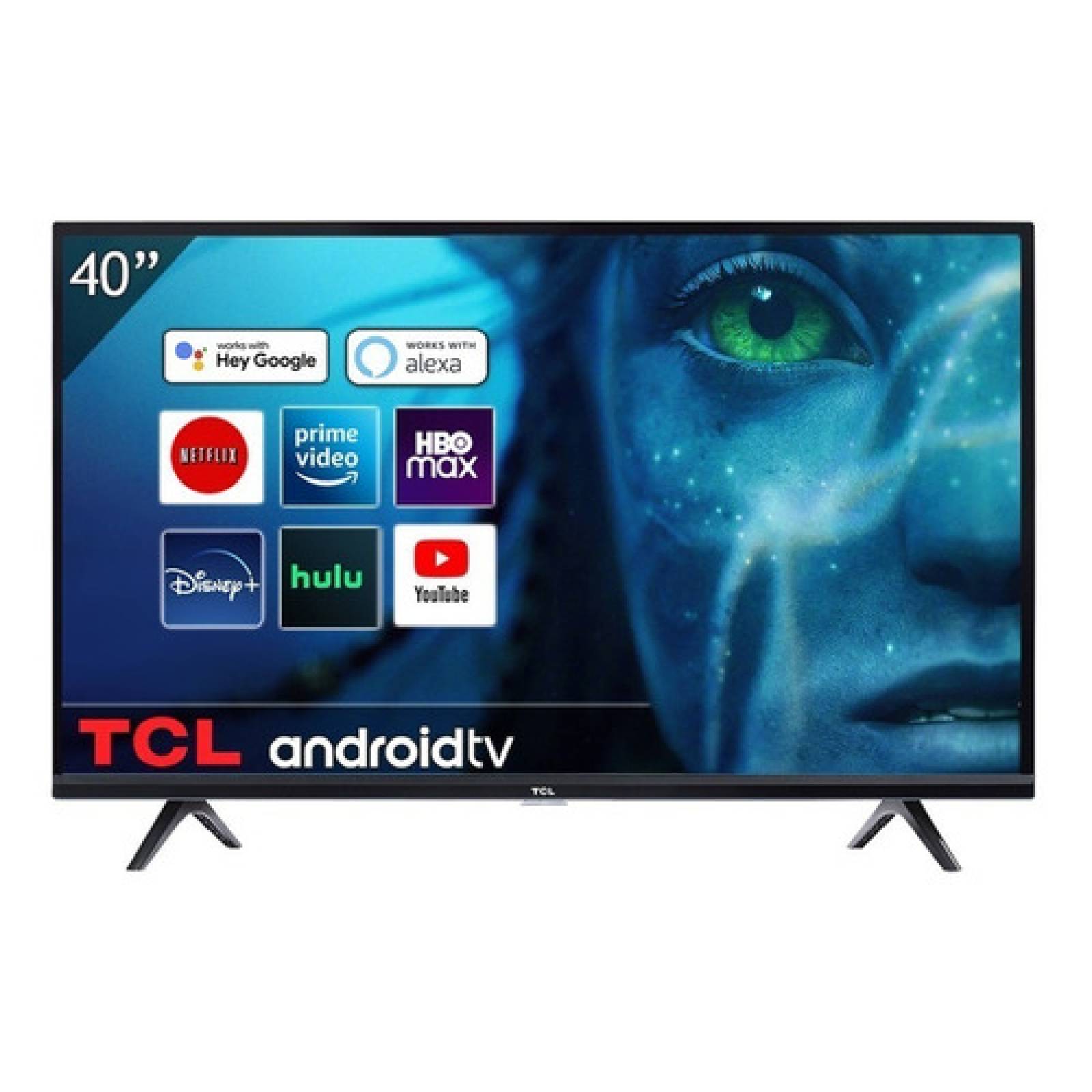 TCL 40  CLASE 3 SERIES FHD LED SMART TV ANDROID   40S334 Color Negro