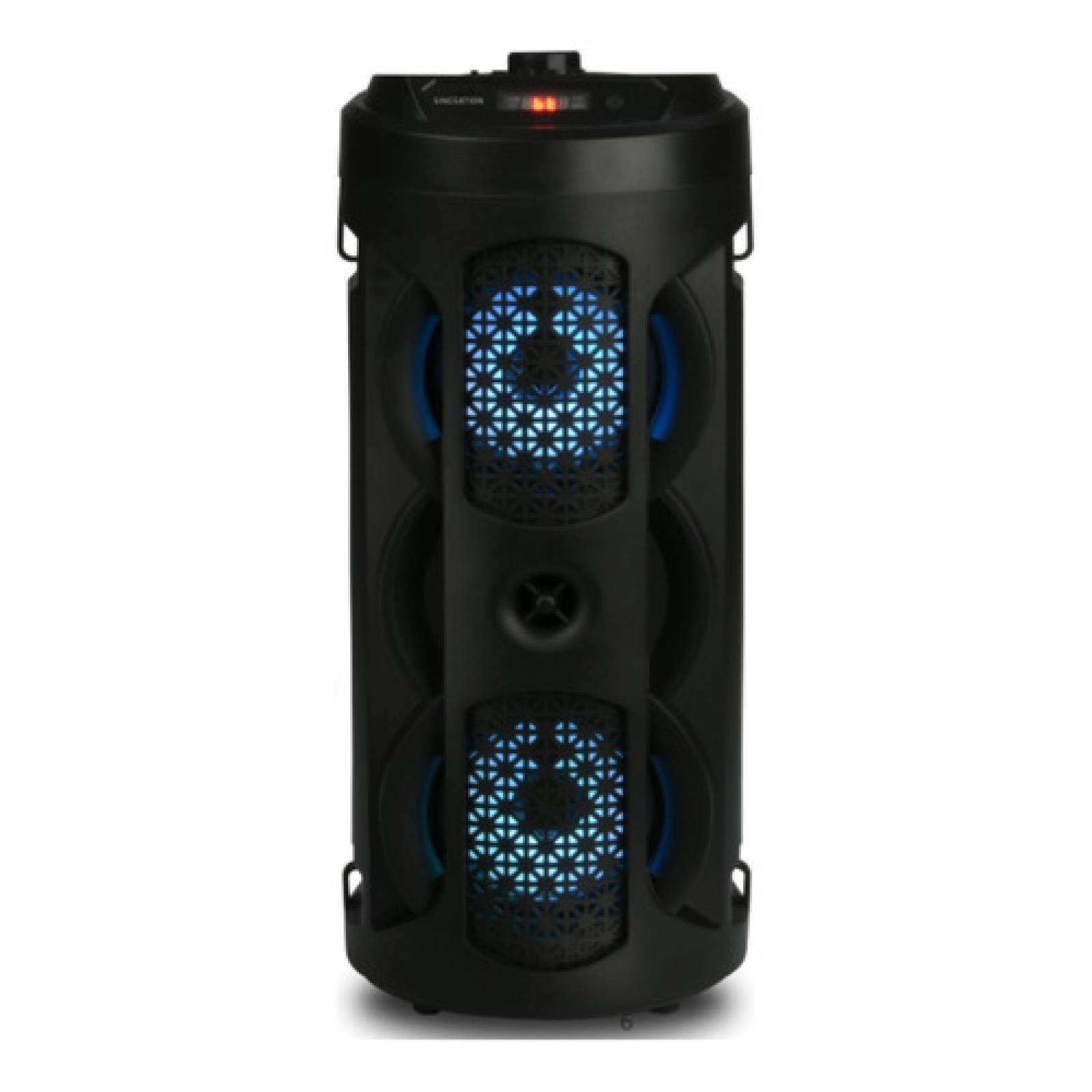 Amplificador Bluetooth Usb 50w + 2 Bafles 6 Pulgadas Negros