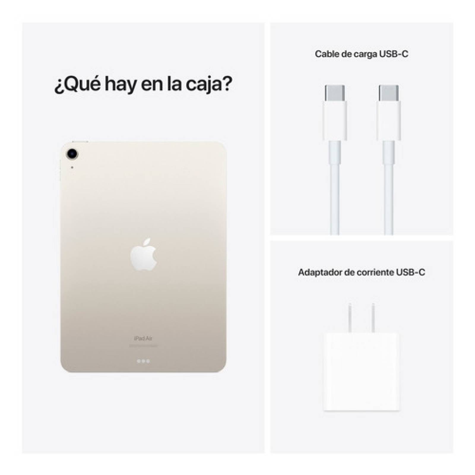 Apple iPad Air (5 Generación) 10 9 256 Gb Blanco Estelar