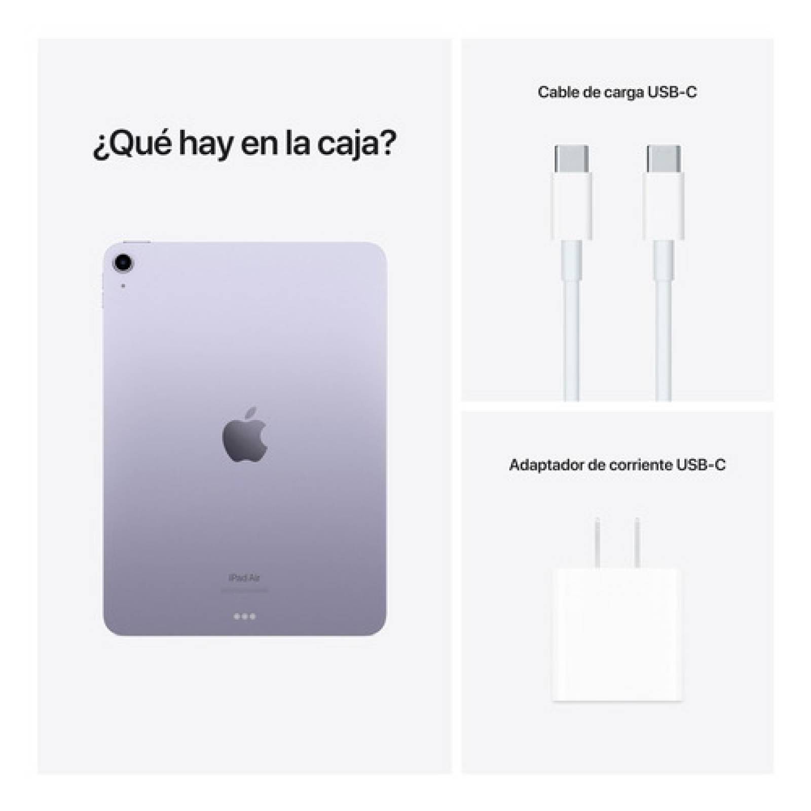 Apple iPad Air (5  Generación) 10 9  256 Gb Chip M1   Morado