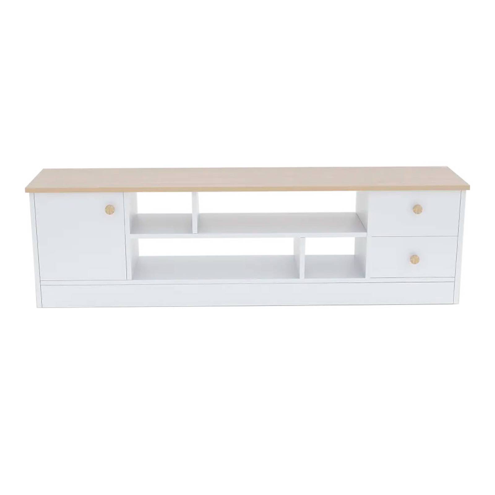 Mesa para TV Minimalista Para Amplio Teatro en Casa Kyn.