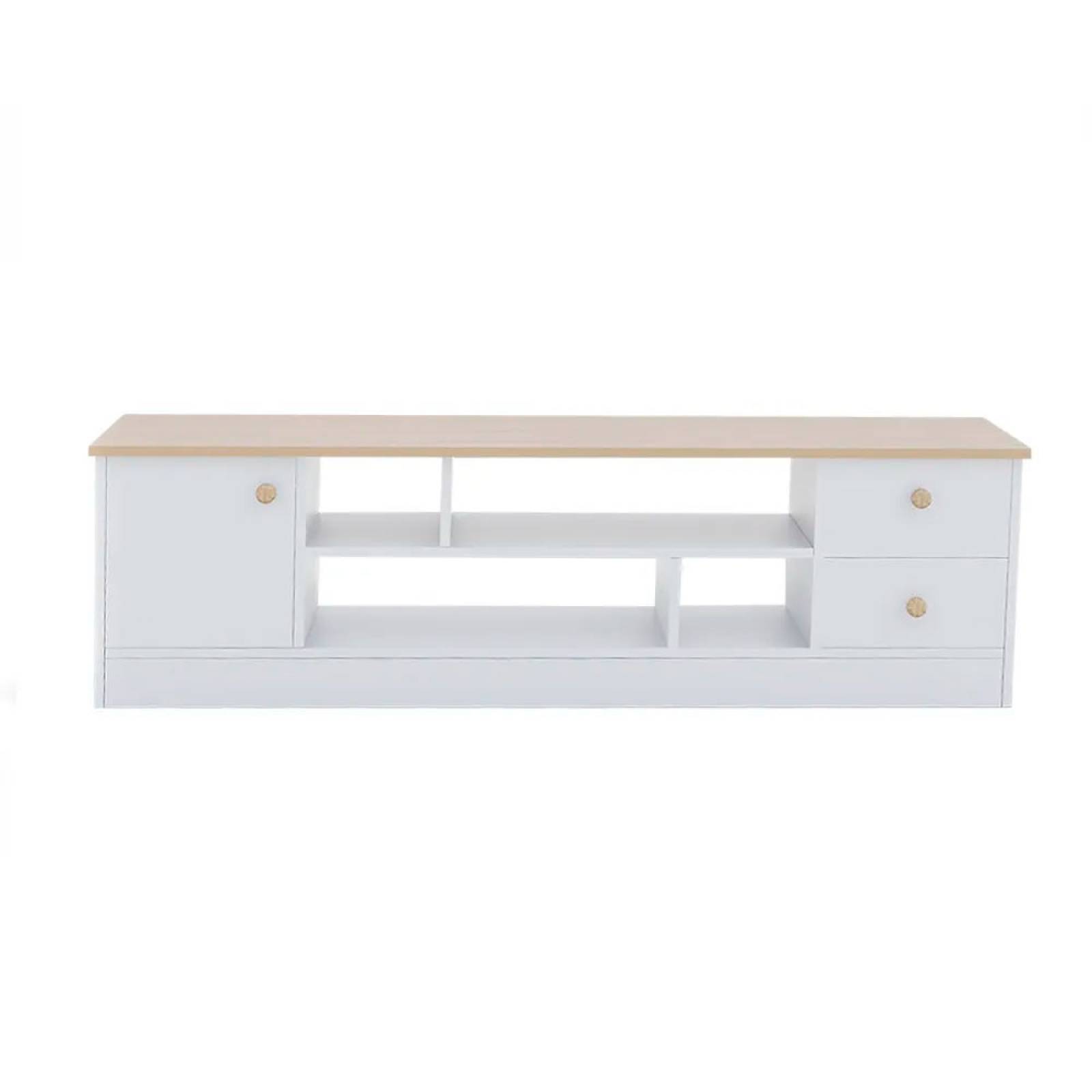 Mesa para TV Minimalista Para Amplio Teatro en Casa Kyn.