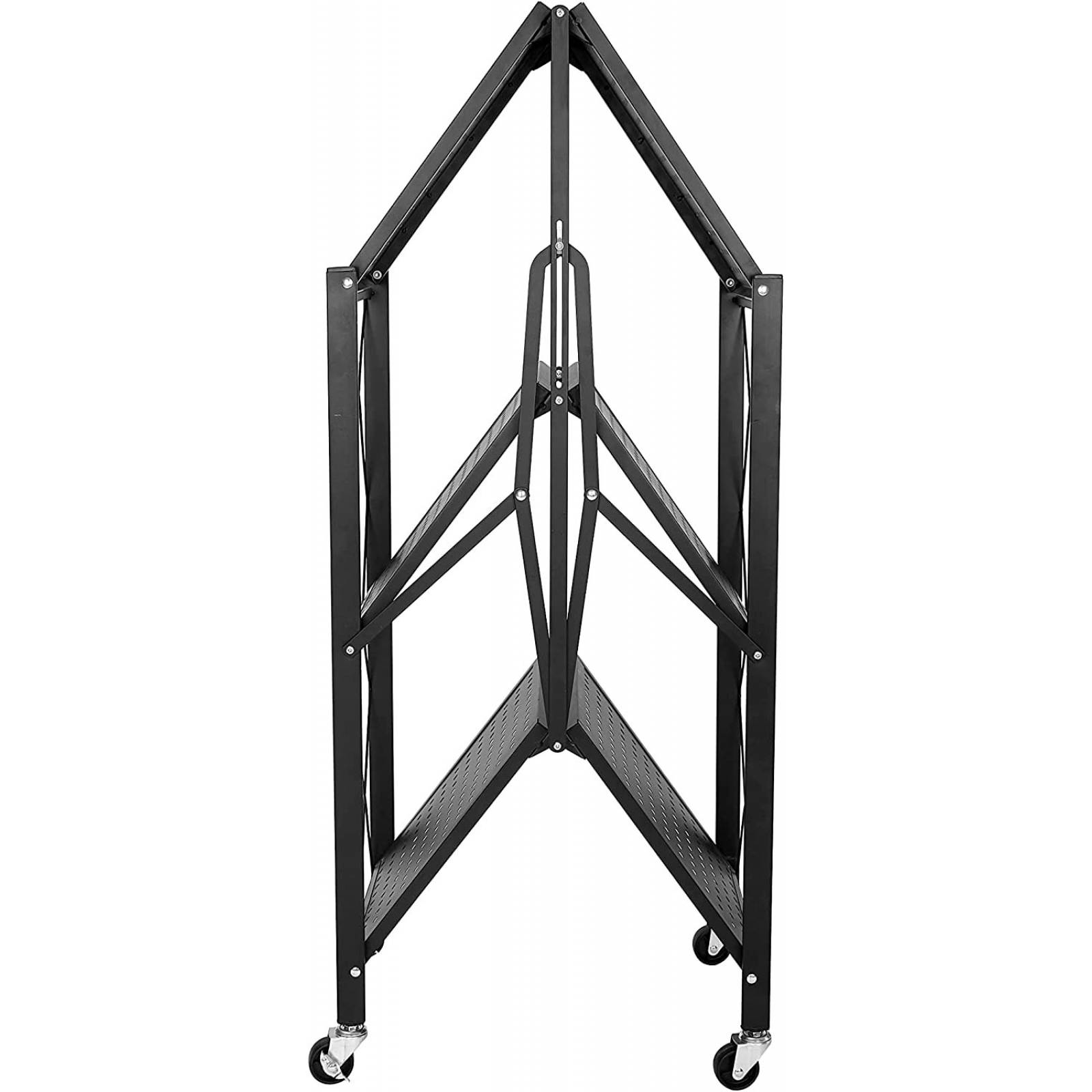 Estantería Plegable de Metal para Cocina de 3 Niveles Nao