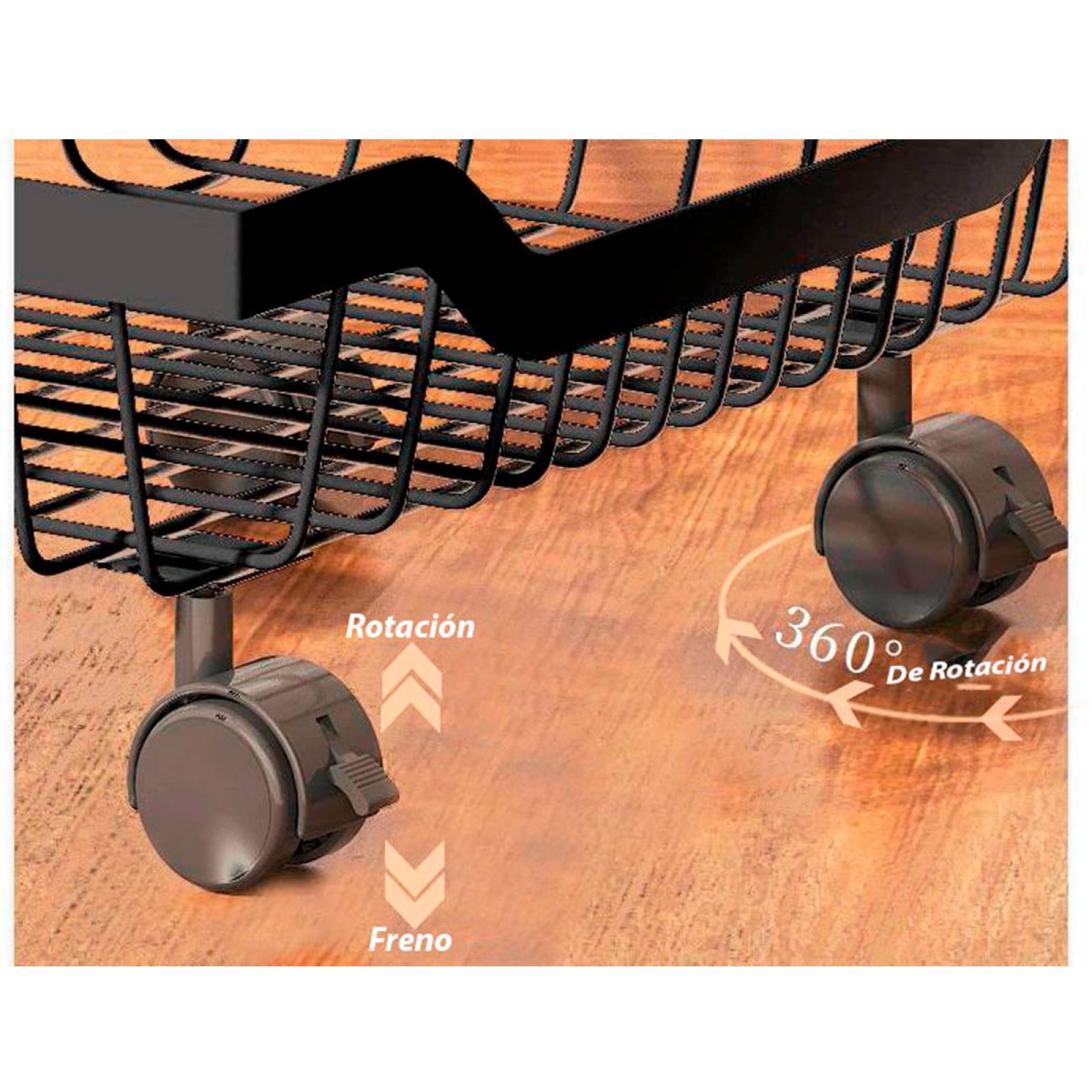 Organizador Plegable Frutero Alacena Cocina Despensa de 5 Niveles Gifu