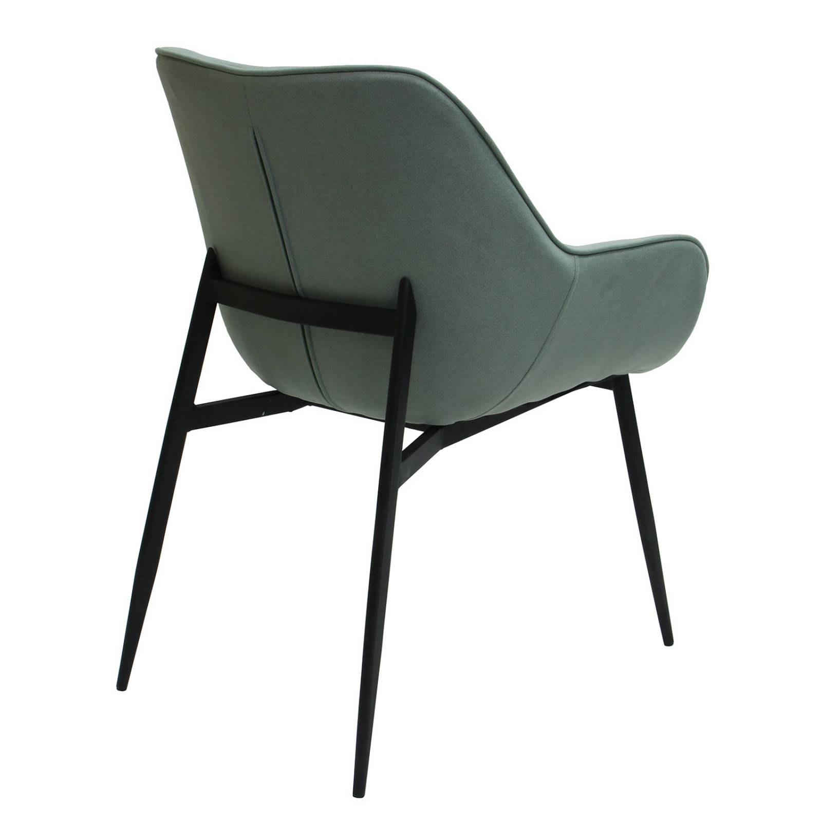 Silla Retro de Comedor Clásica Bossa Cecilia Turquesa