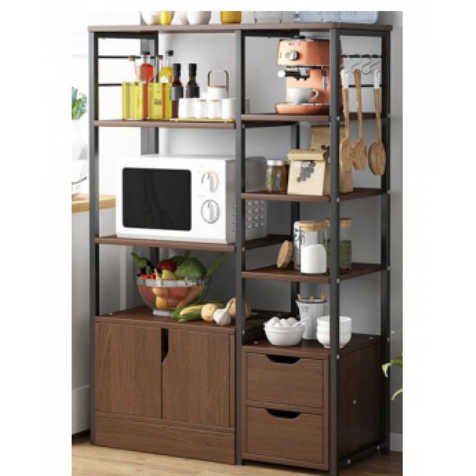 Mueble Multiusos para Cocina Moderno Industrial Bossa Kamal.