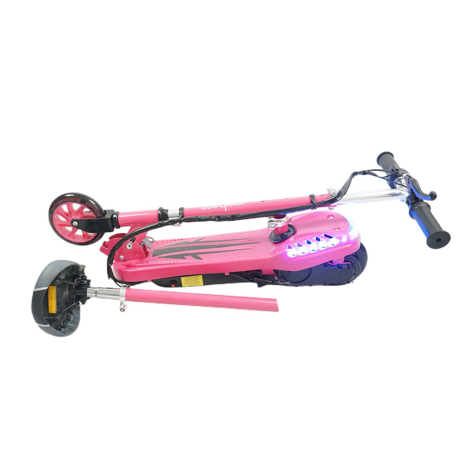 Scooter Eléctrico Infantil Plegable Moboss CD6 Rosa