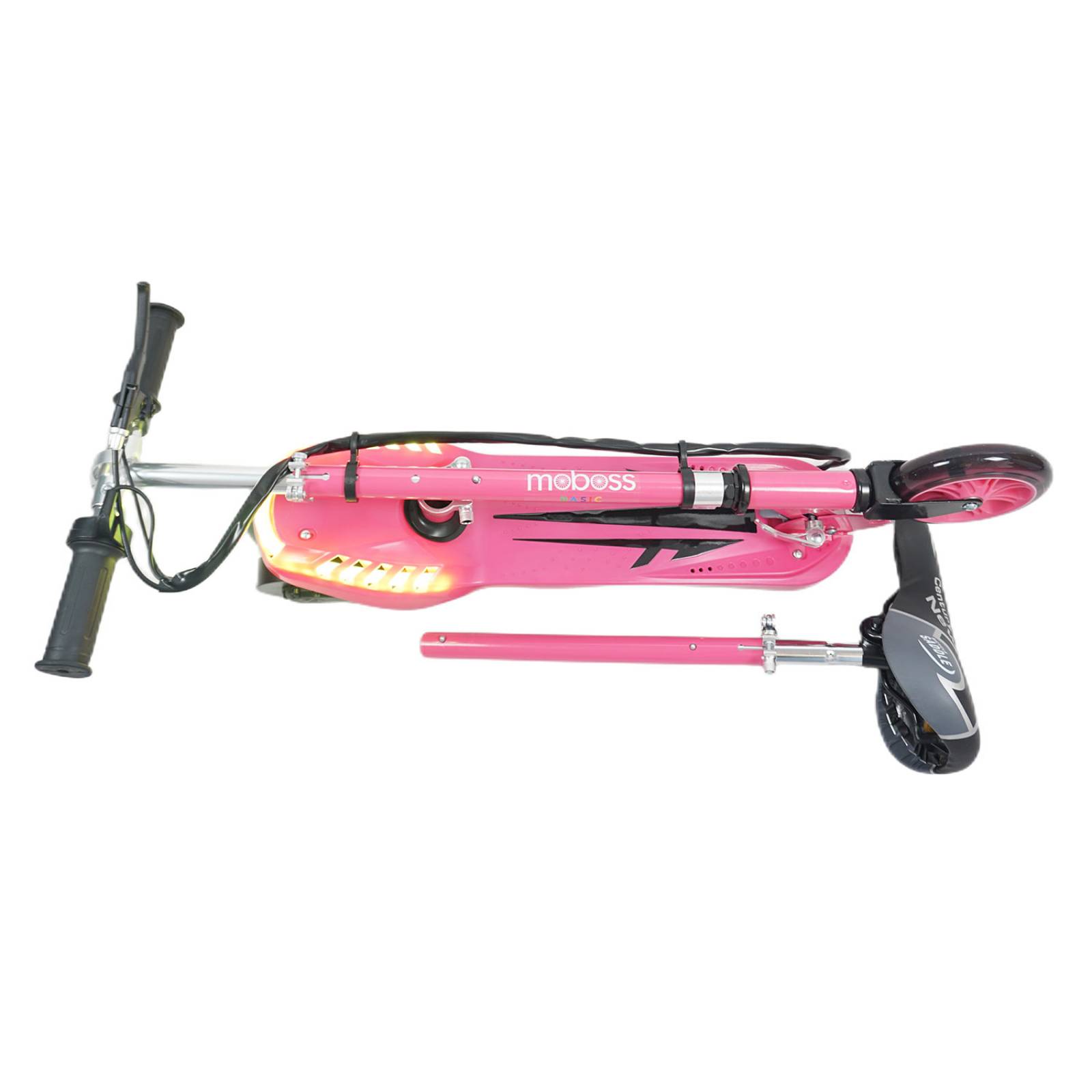 Scooter Eléctrico Infantil Plegable Moboss CD6 Rosa