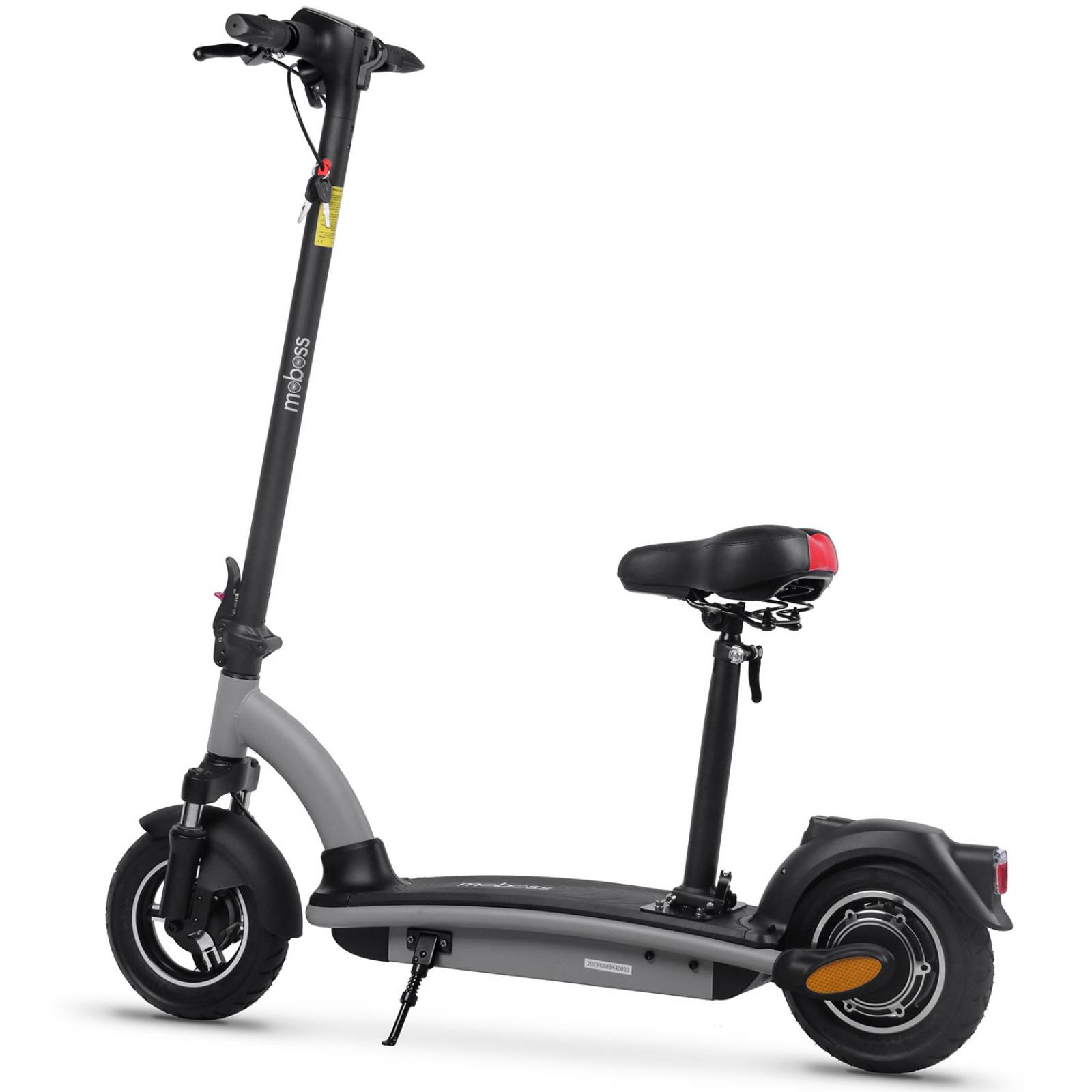 Scooter Eléctrico Plegable Moboss MBX4 Gris 35km/h