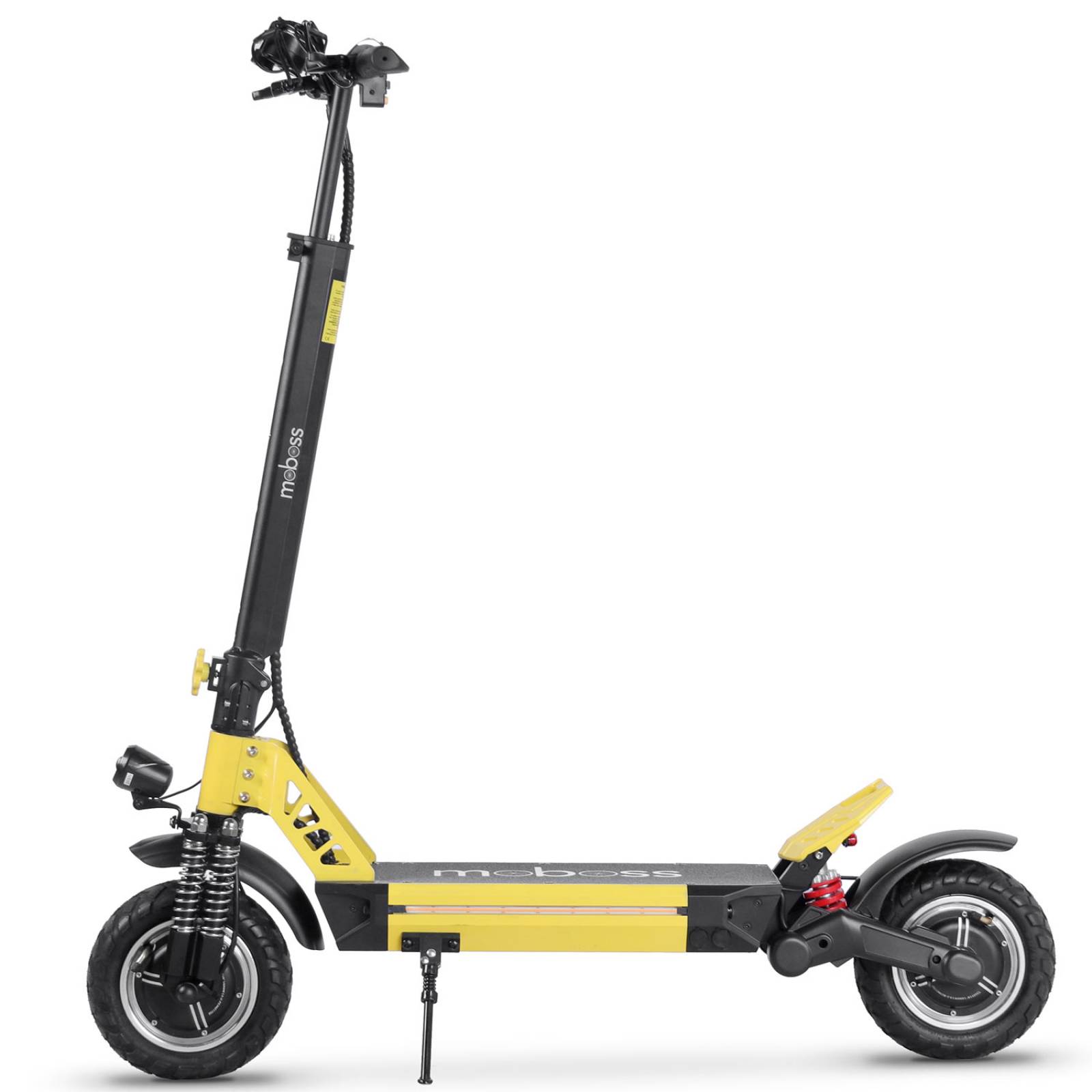 Scooter Eléctrico Plegable Moboss MBX3 Amarillo 75km/h.