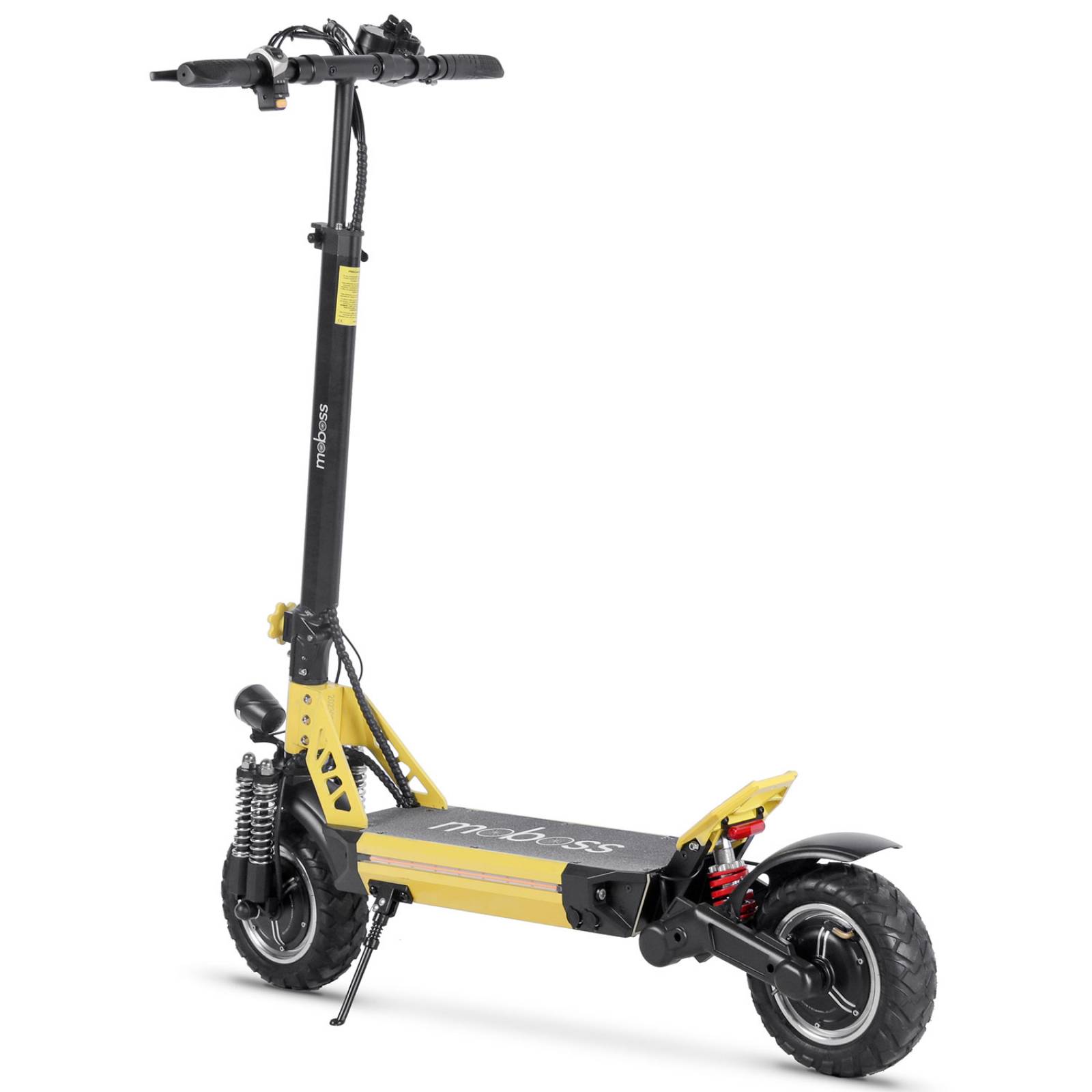 Scooter Eléctrico Plegable Moboss MBX3 Amarillo 75km/h.