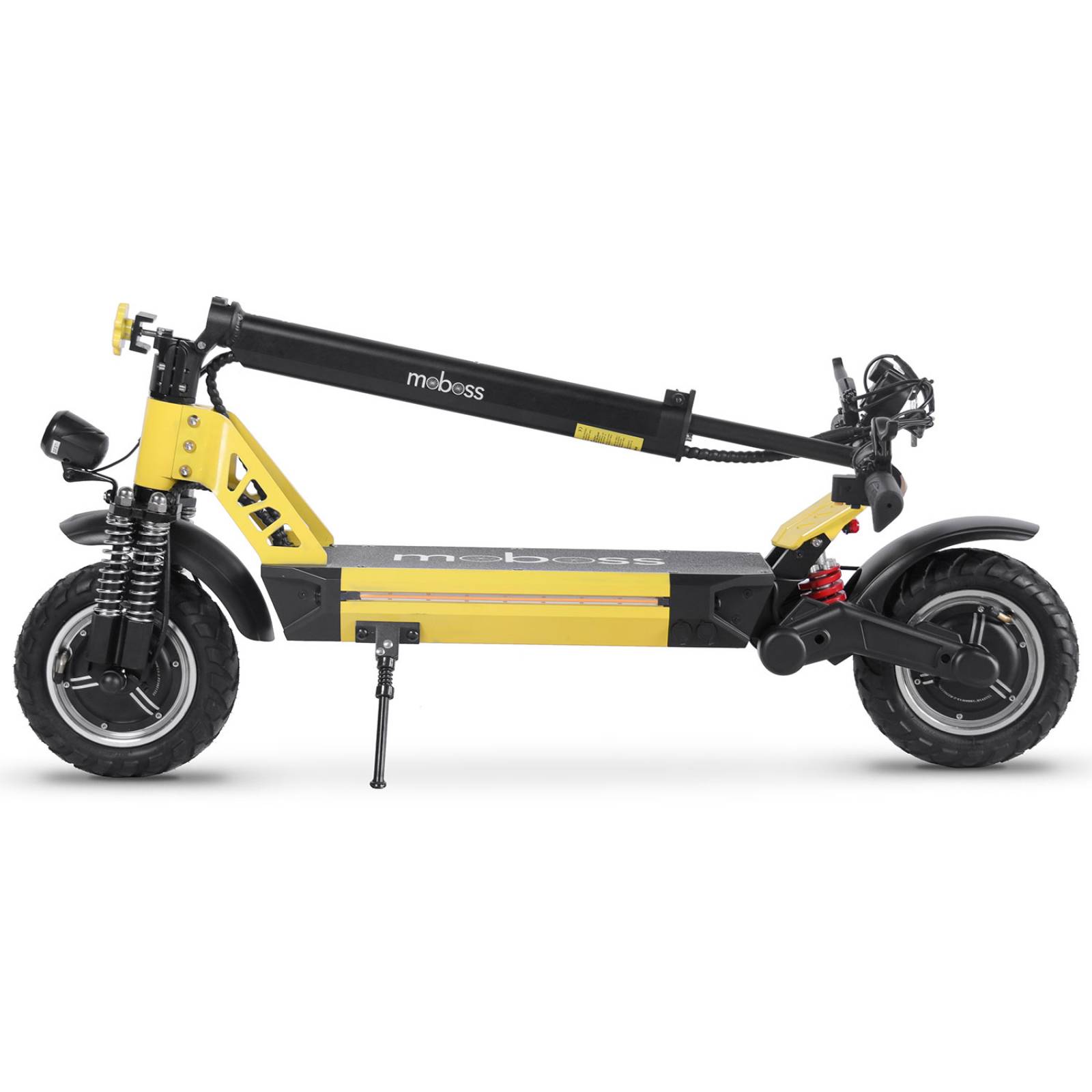 Scooter Eléctrico Plegable Moboss MBX3 Amarillo 75km/h.