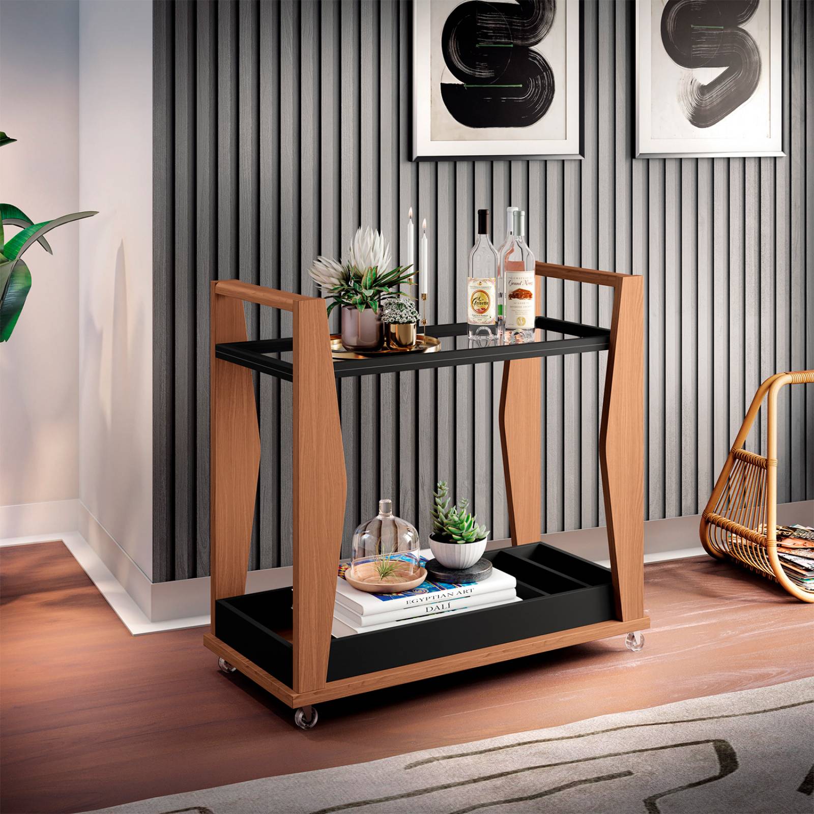 Carrito de Servicio o Bar Bossa Lord