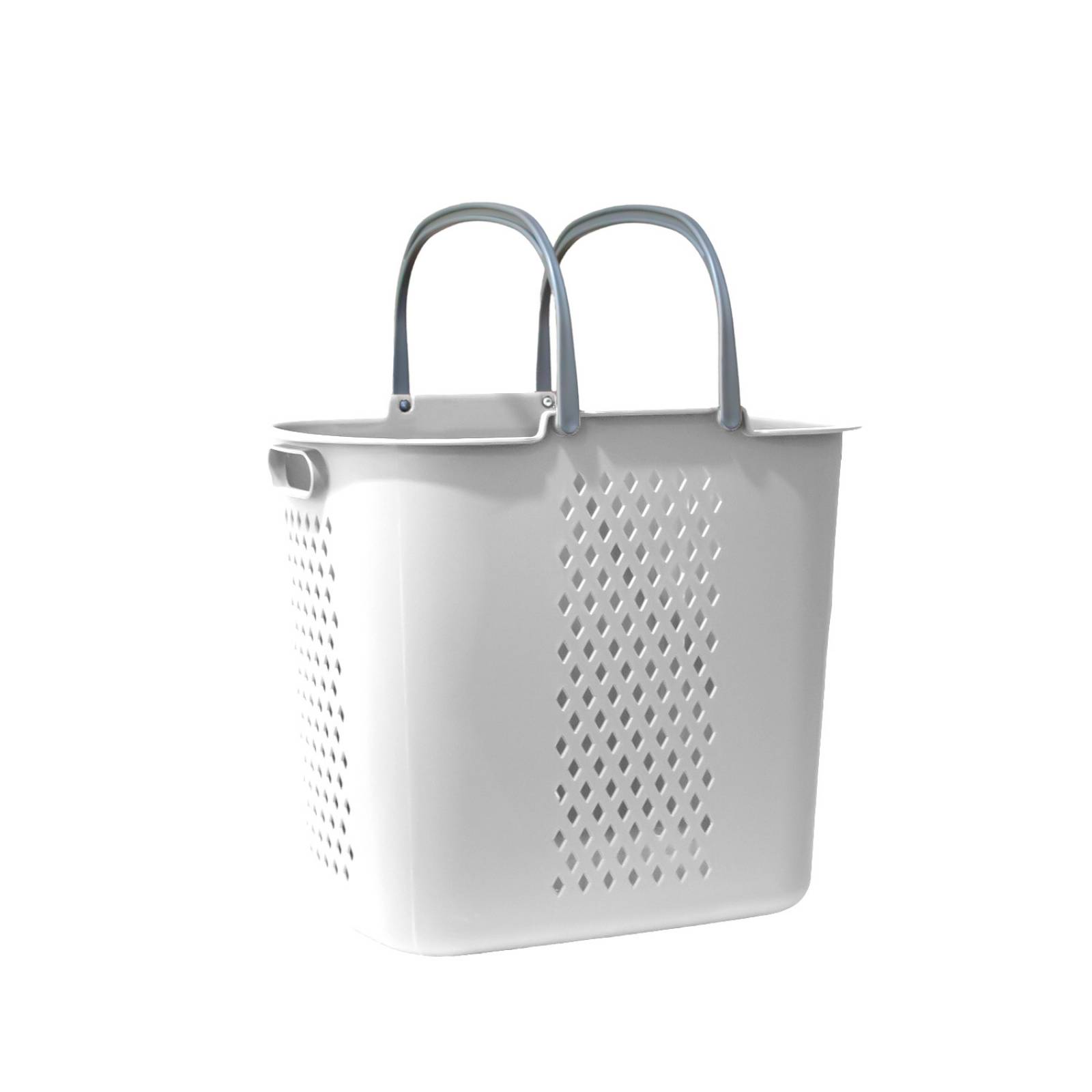 Carrito Multiusos para Baño o Lavandería Bossa Loira Blanco.