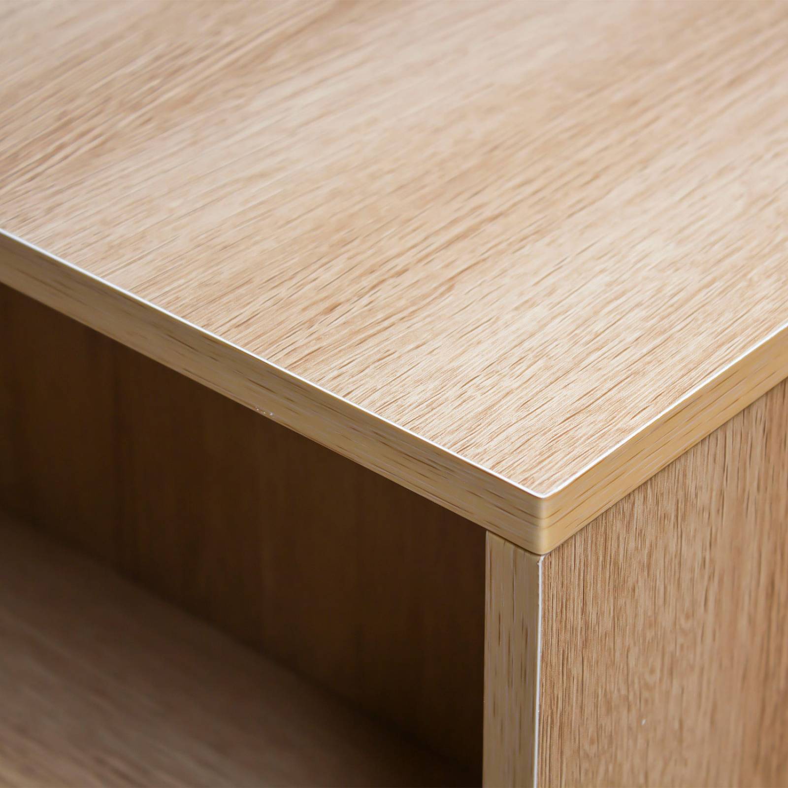 Escritorio Home Office con Repisas Bossa Rivia Avellana