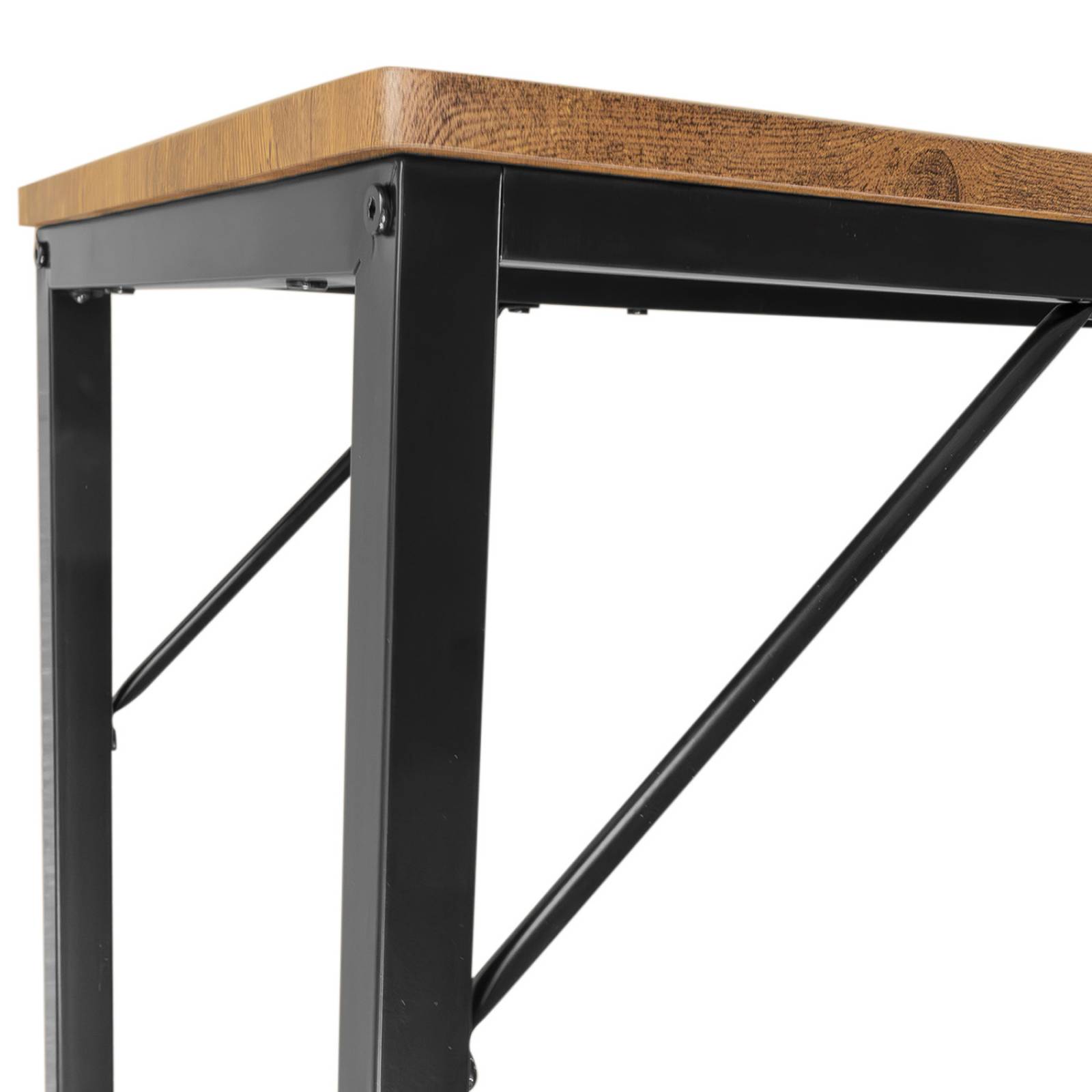 Mesa Barra de Cocina Multiusos 2 Bancos Moderna Bossa Zed