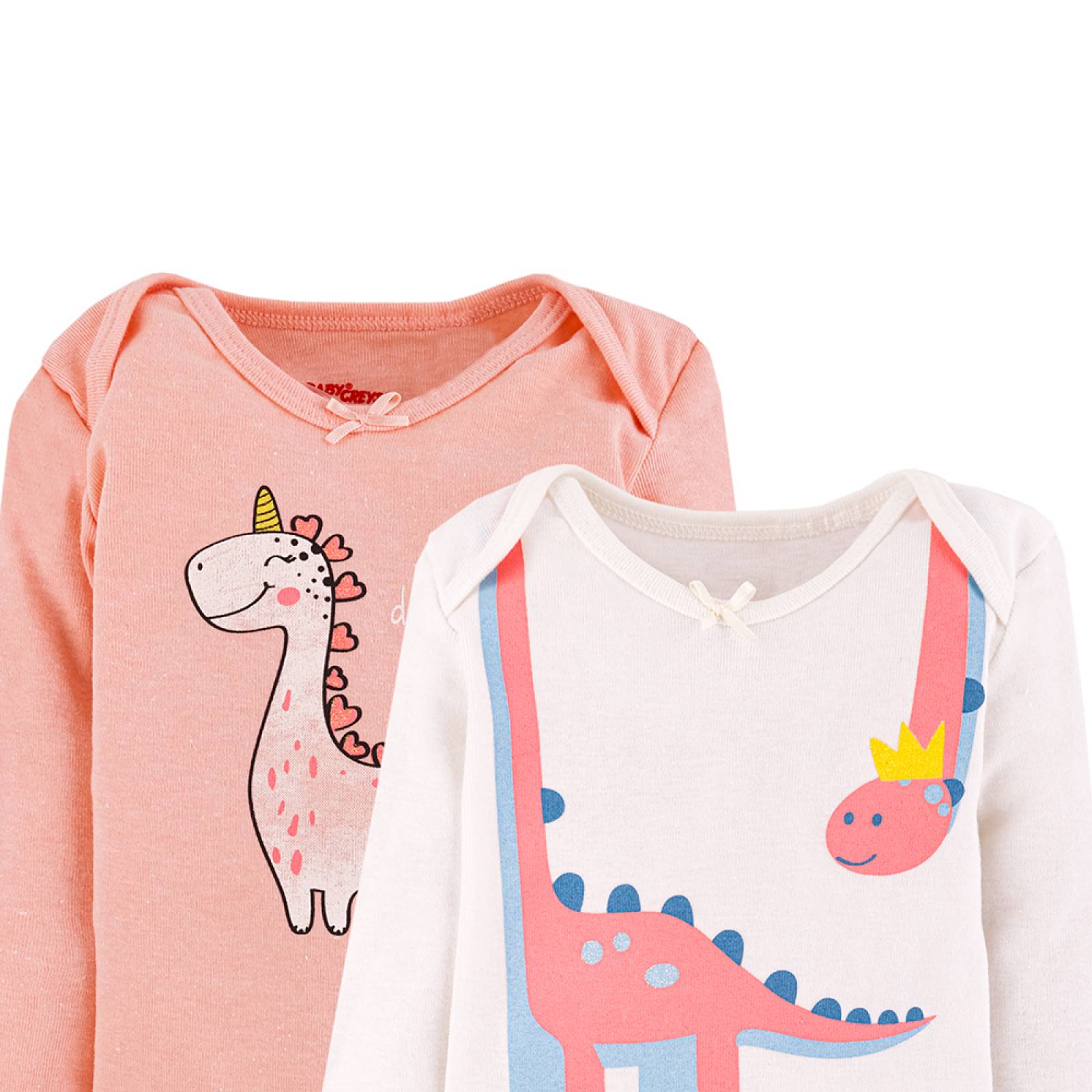 Conjunto de 6 Piezas en Algodón Hipoalergénico, Pañaleros Manga Larga, Pantalones y Tines