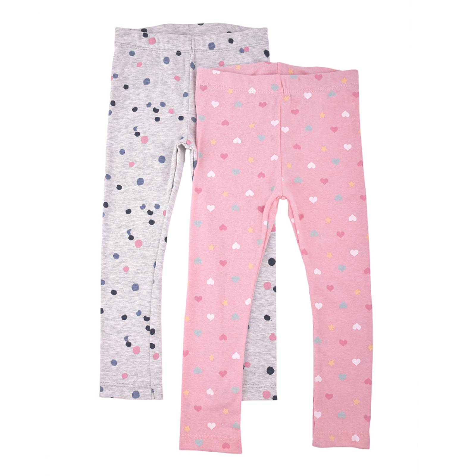 Paquete de 2 Leggins en Algodón Hipoalergénico