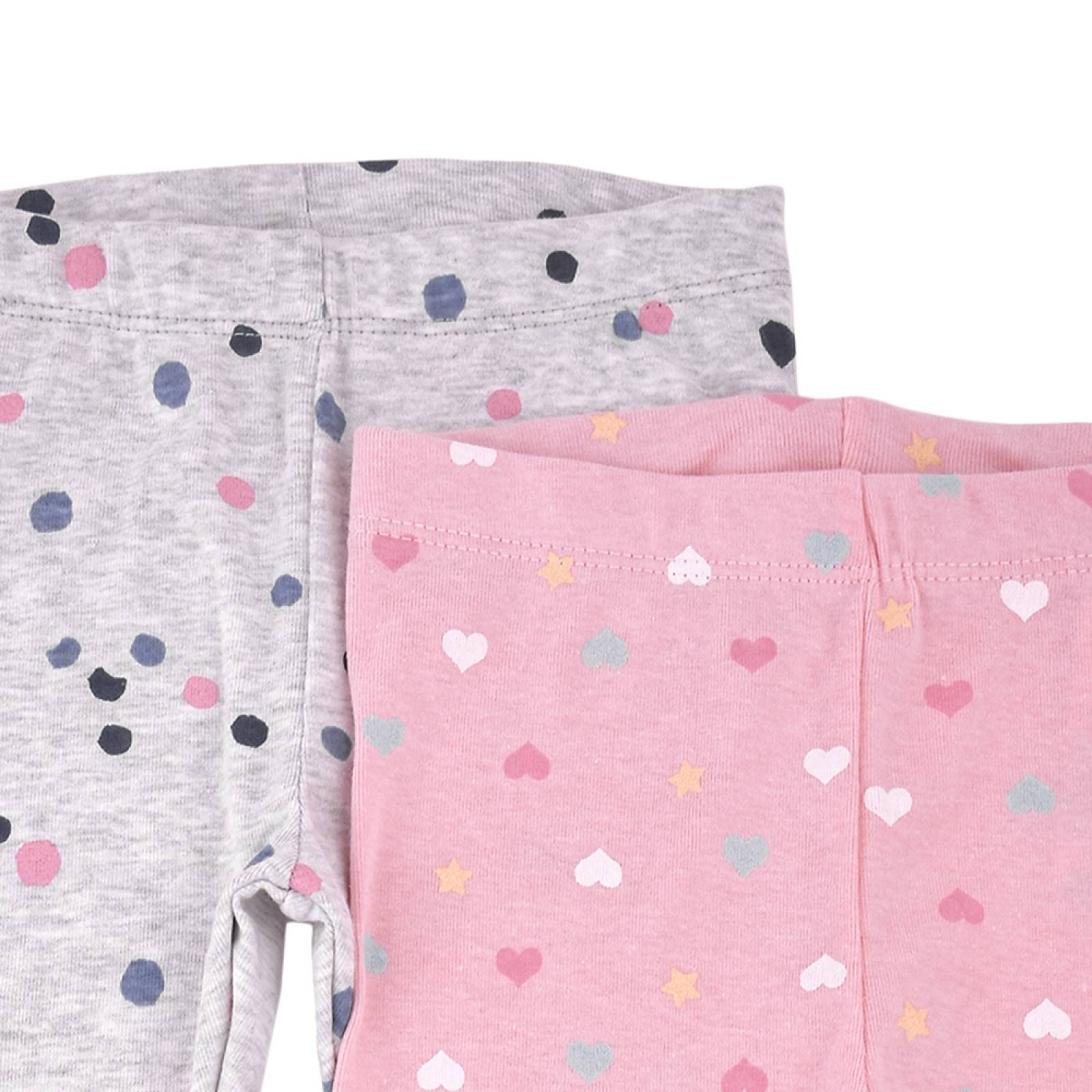 Paquete de 2 Leggins en Algodón Hipoalergénico