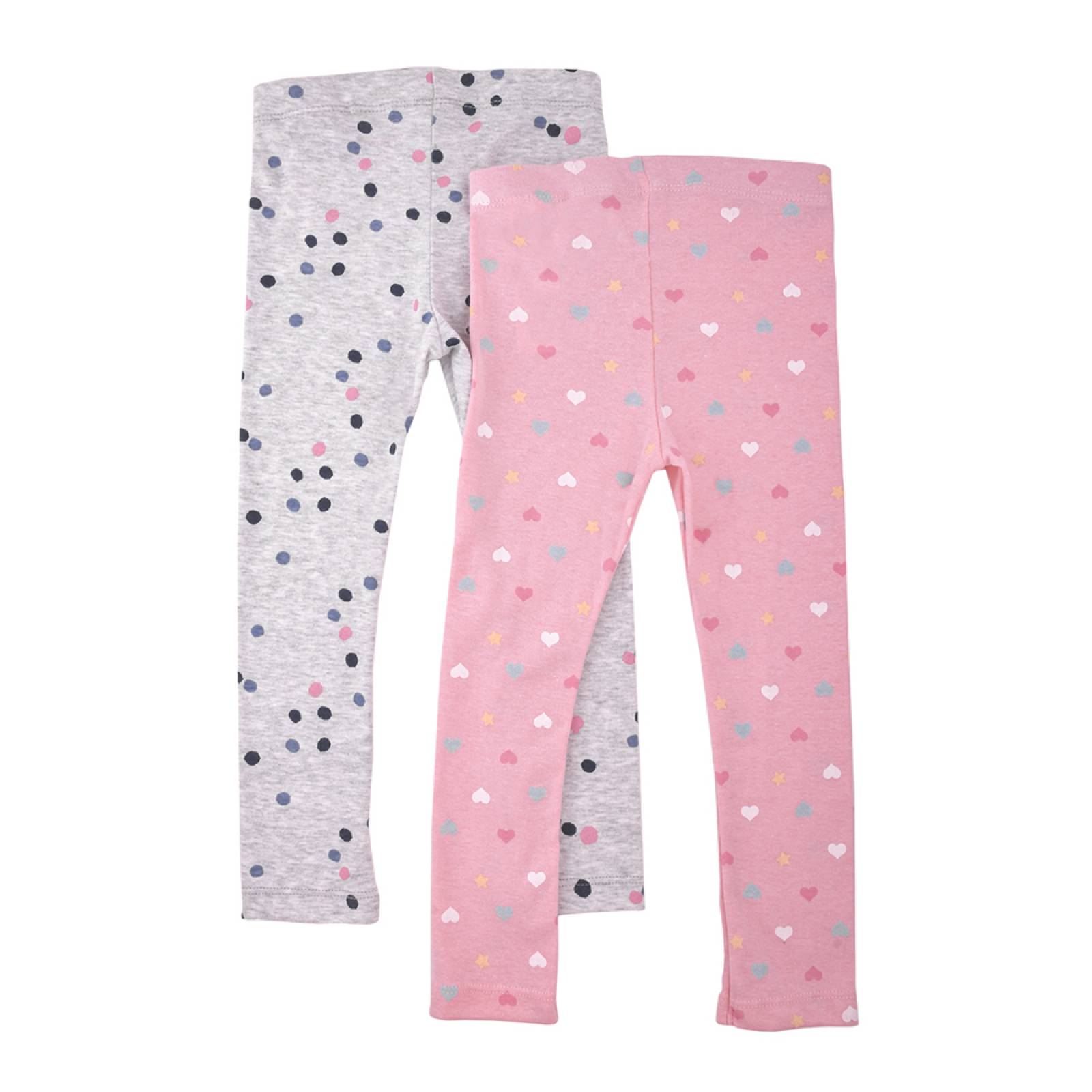 Paquete de 2 Leggins en Algodón Hipoalergénico