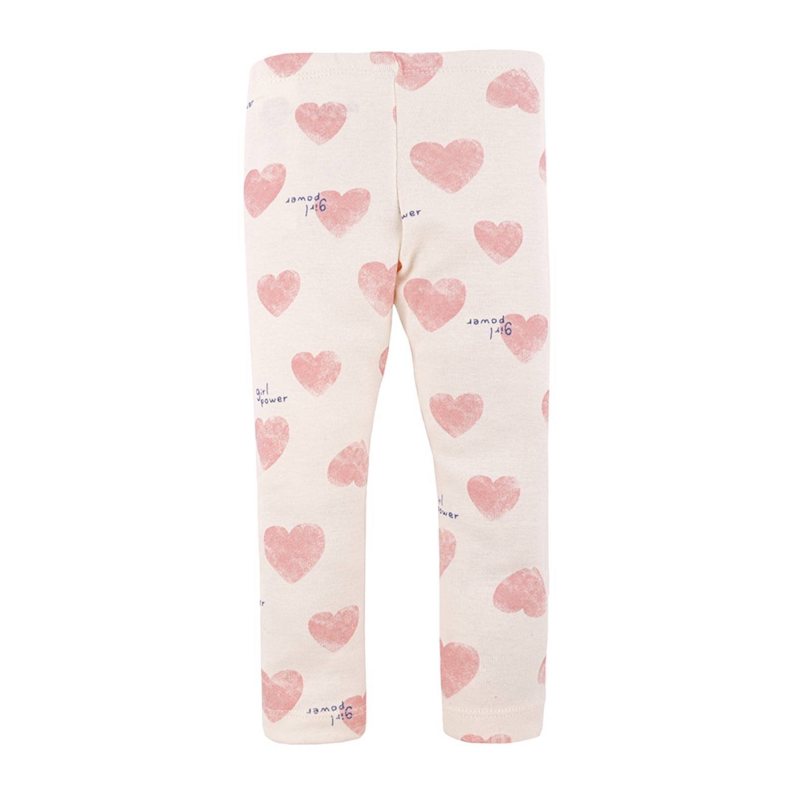 Leggins en Algodón Hipoarlegénico Estampado de Corazones