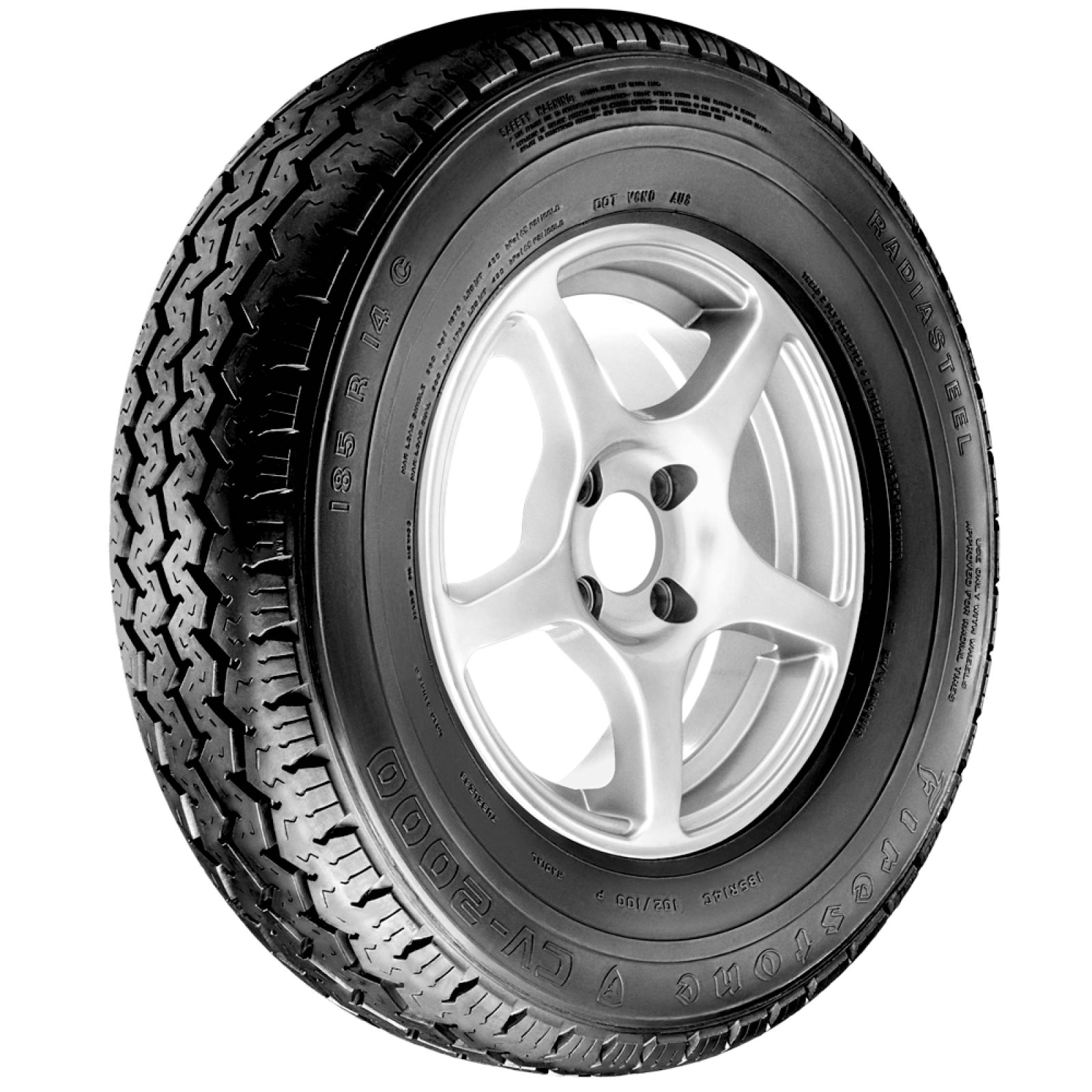 Llanta 185R14 100P Firestone CV-2000