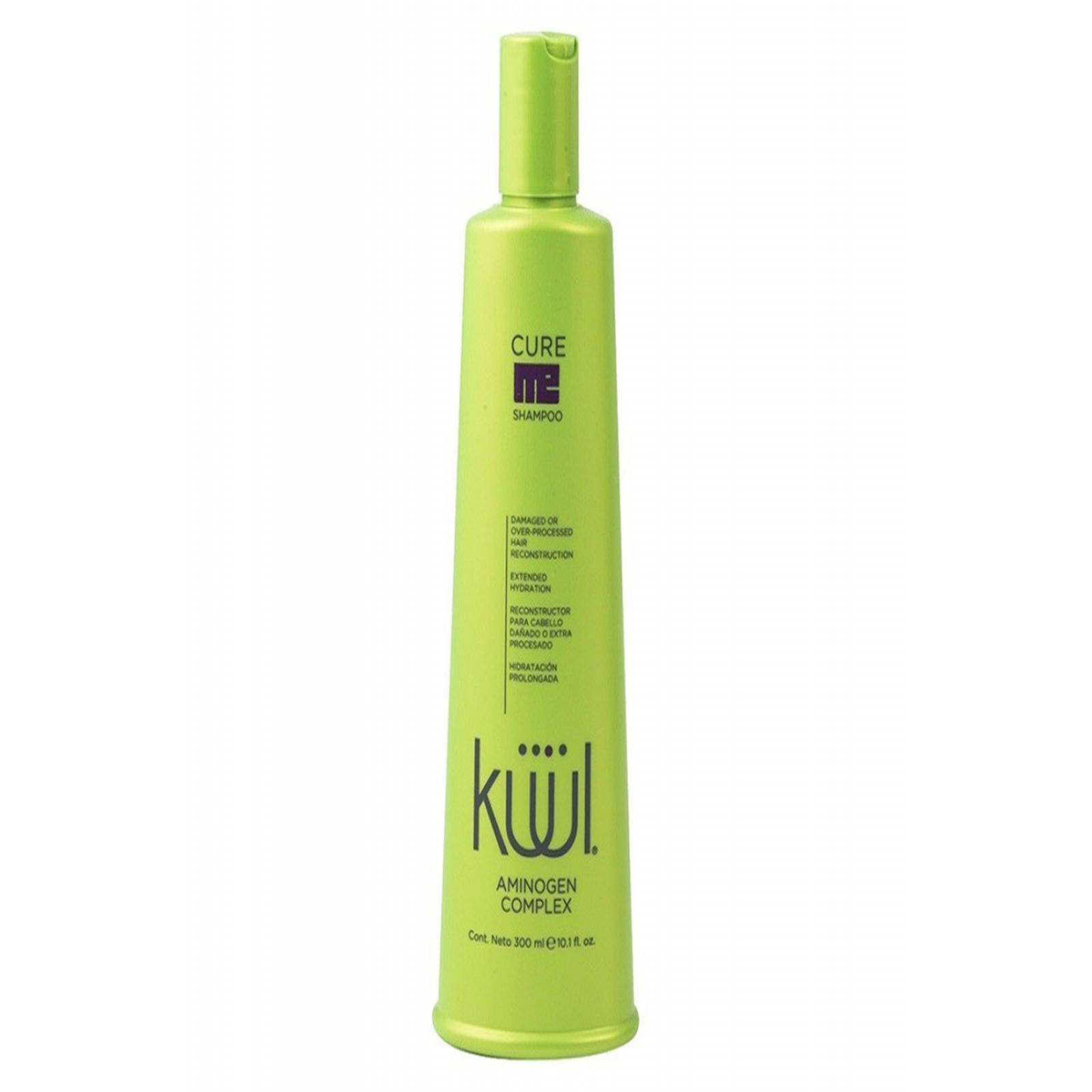 Shampoo Kuul Recostructor De Cabello Extra Dañado Y Procesado Hidratacion Profunda Y Prolongada Regeneracion Total