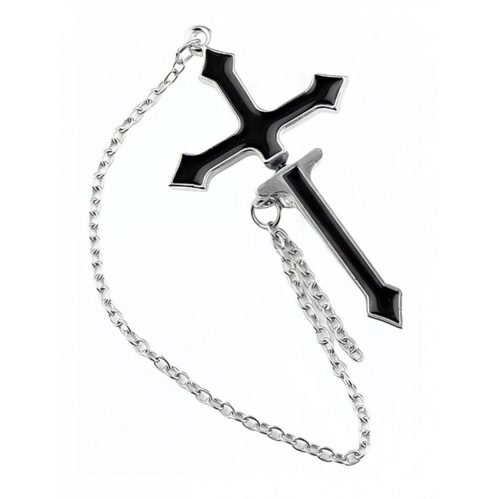 Pendiente Colgante Con Forma De Cruz Hombre Y Mujer