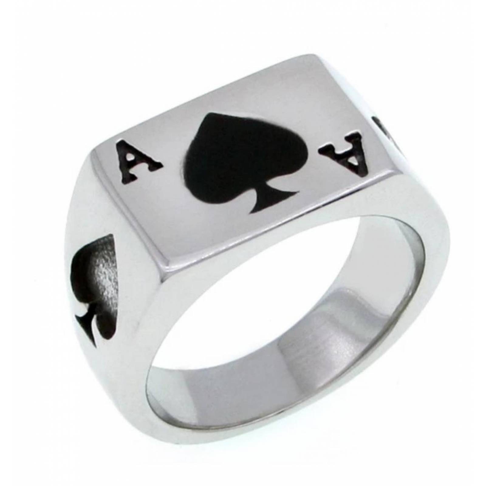 5 Anillos Hombre De Juegos De Azar Con Efecto Vintage 