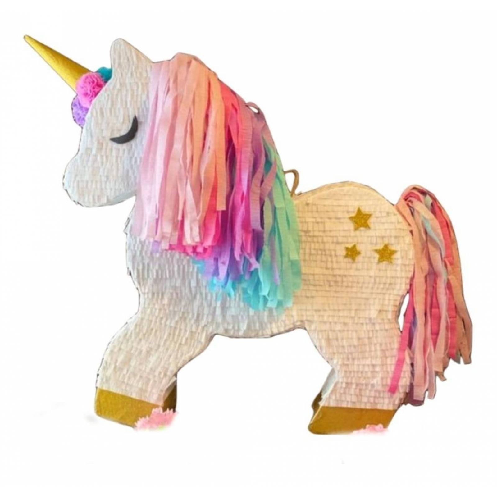 Piñata numero 3 de unicornio de colores  Piñata de unicornio, Decoracion  unicornio cumpleaños, Manualidades