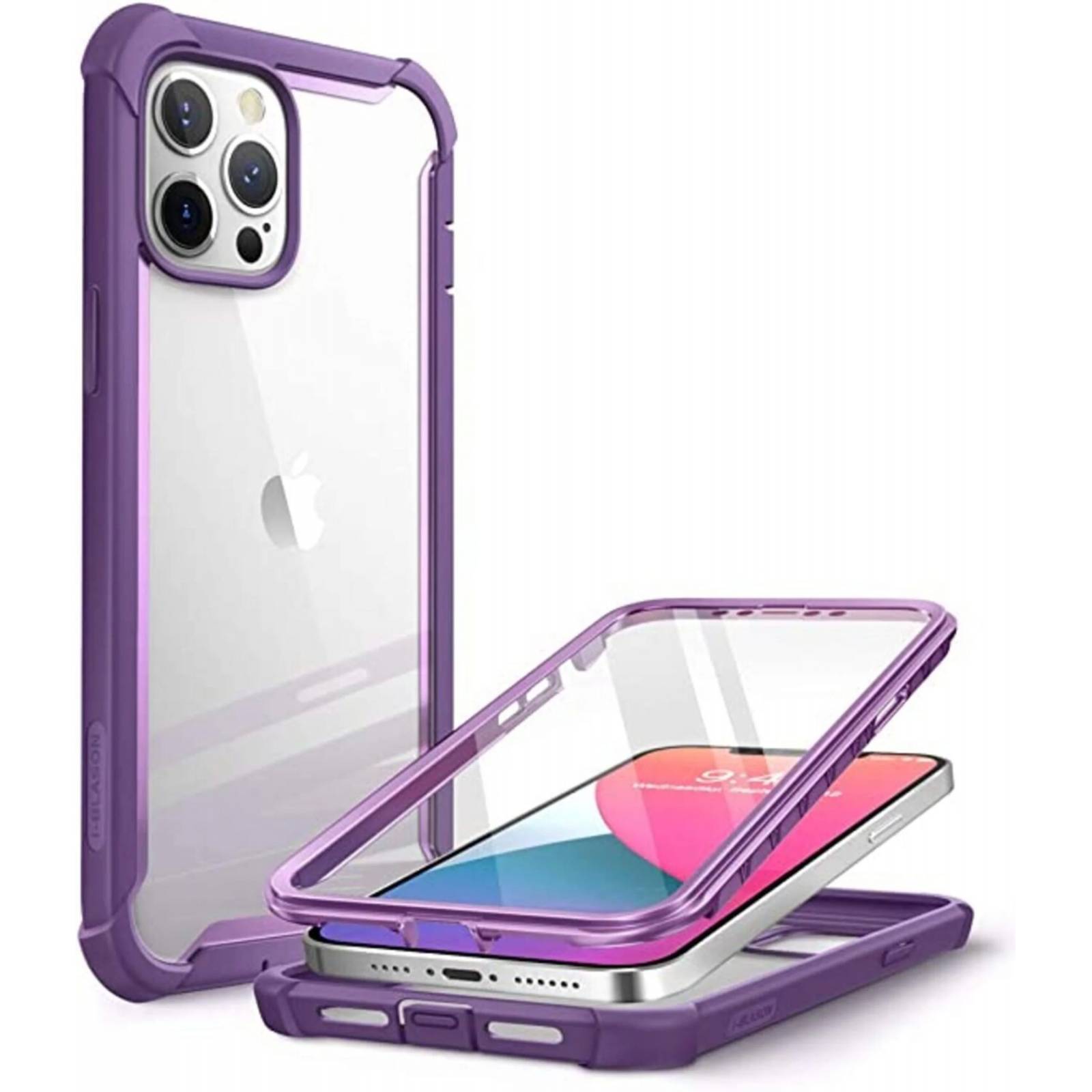 Funda para iPhone 12 Pro Max 2020 6.7 Pulgada Ares SP Marca Iblason Morado