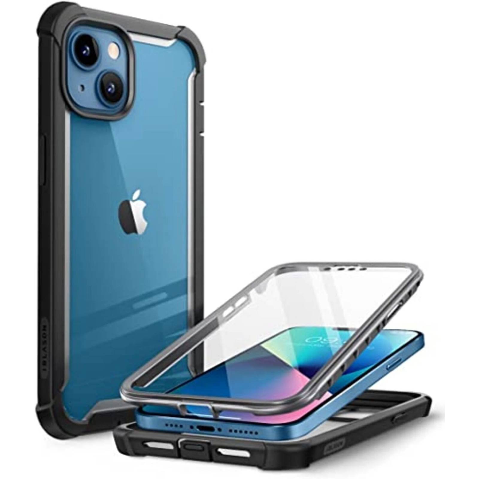 Funda para iPhone 13 Mini 5.4 Pulgada Ares SP Marca Iblason Negro 