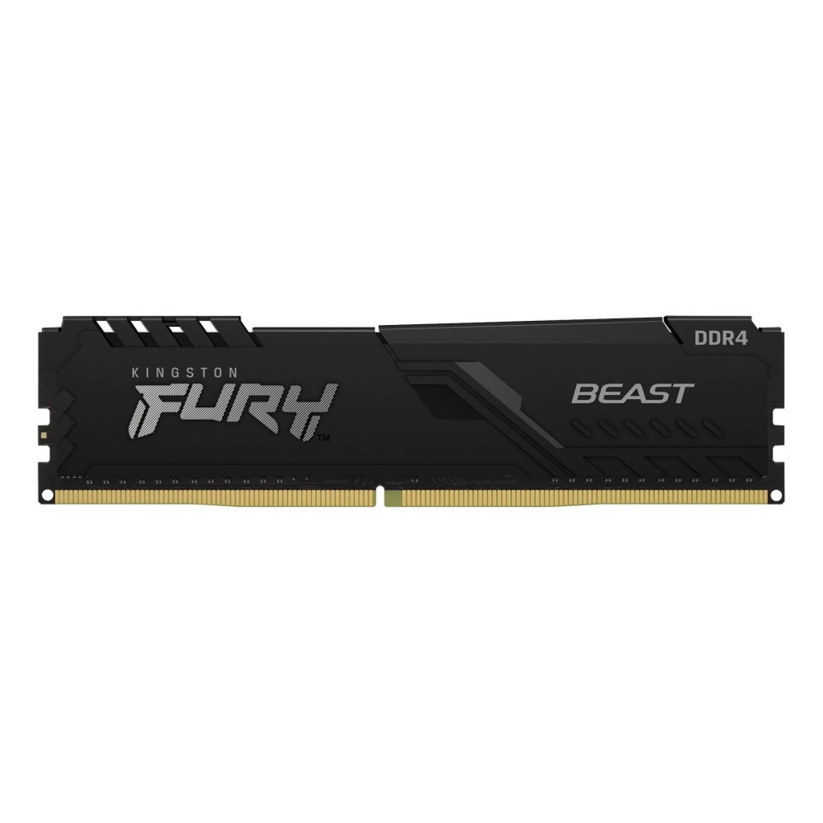 Memoria RAM Kingston FURY Beast Black DDR4, 3200MHz, 32GB, Non-ECC, CL16, XMP