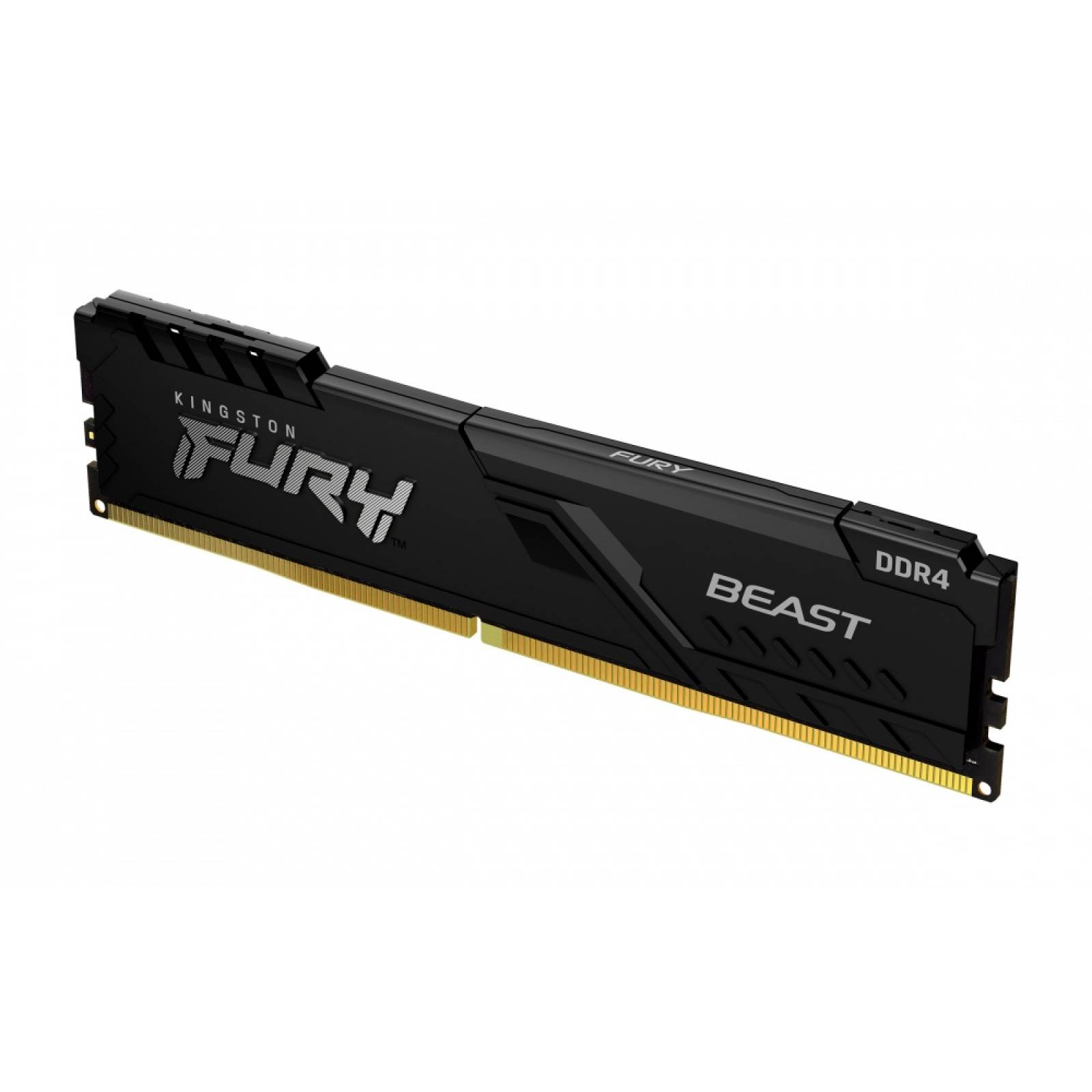 Memoria RAM Kingston FURY Beast Black DDR4, 3200MHz, 32GB, Non-ECC, CL16, XMP