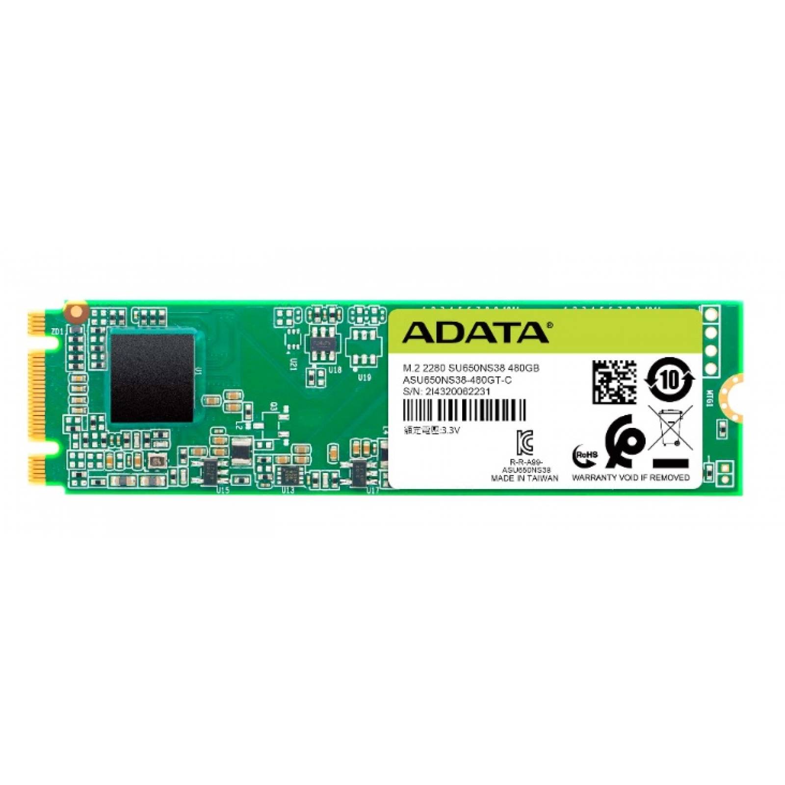 SSD Adata Ultimate SU650, 120GB, SATA III, M.2