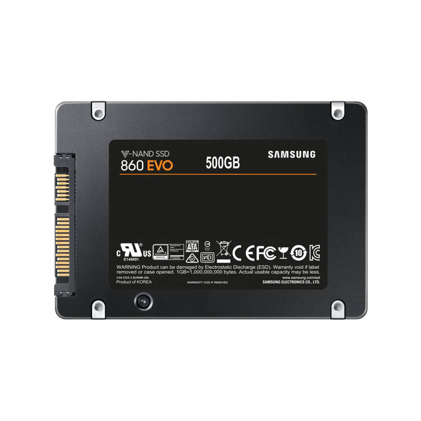 SSD SAMSUNG 860 EVO 500GB SATA III 2.5"