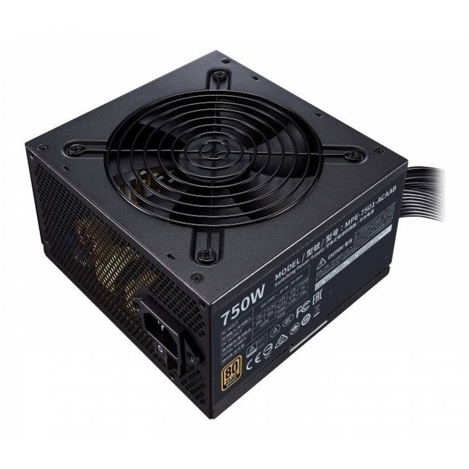 Fuente De Poder Cooler Master Mwe 750w Bronze V2 24-pin A /v