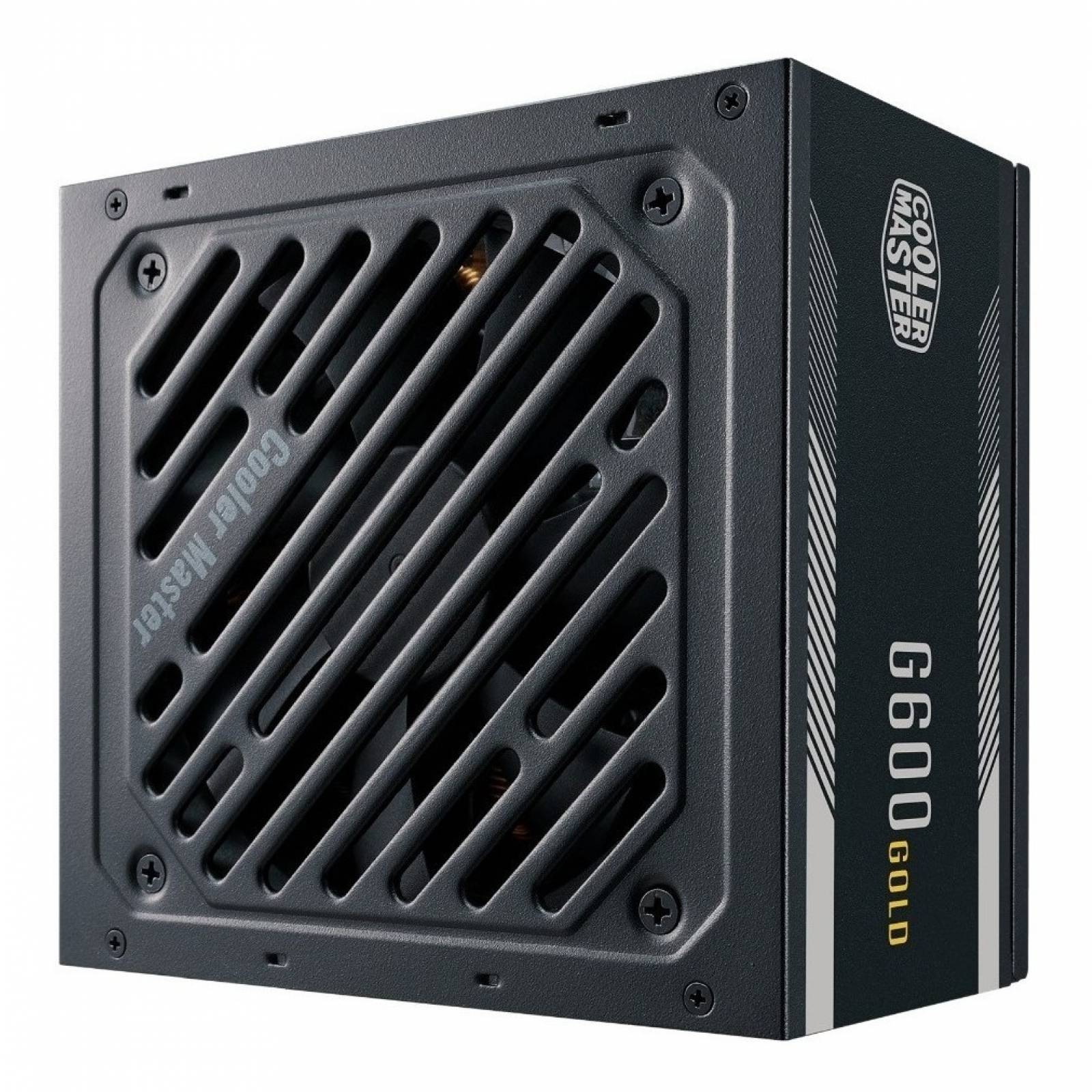 Fuente De Poder Psu Cooler Master 600w G600 80 Plus Gold Mpw