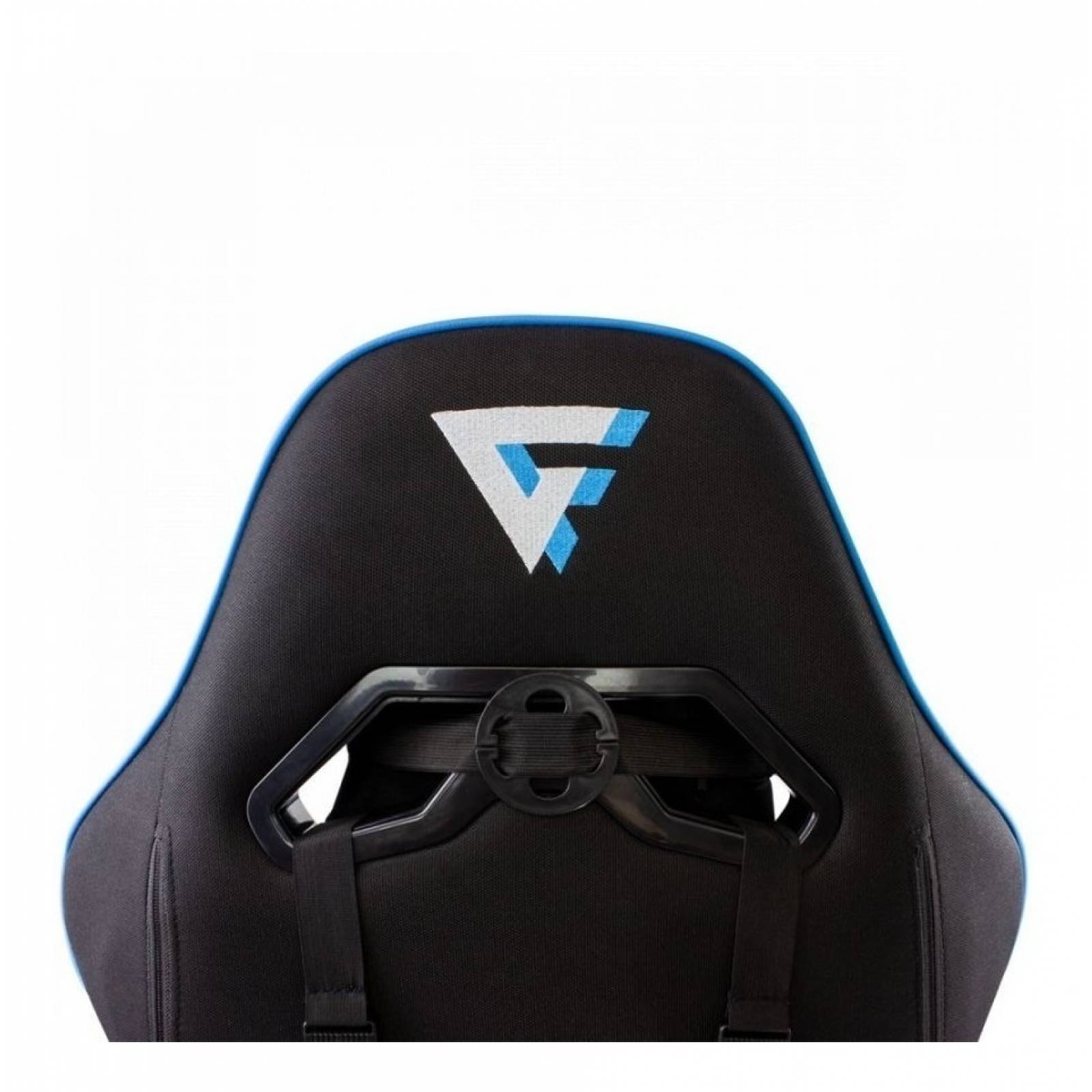 Game Factor Silla Gamer Cgc600, 150kg, Negro/azul