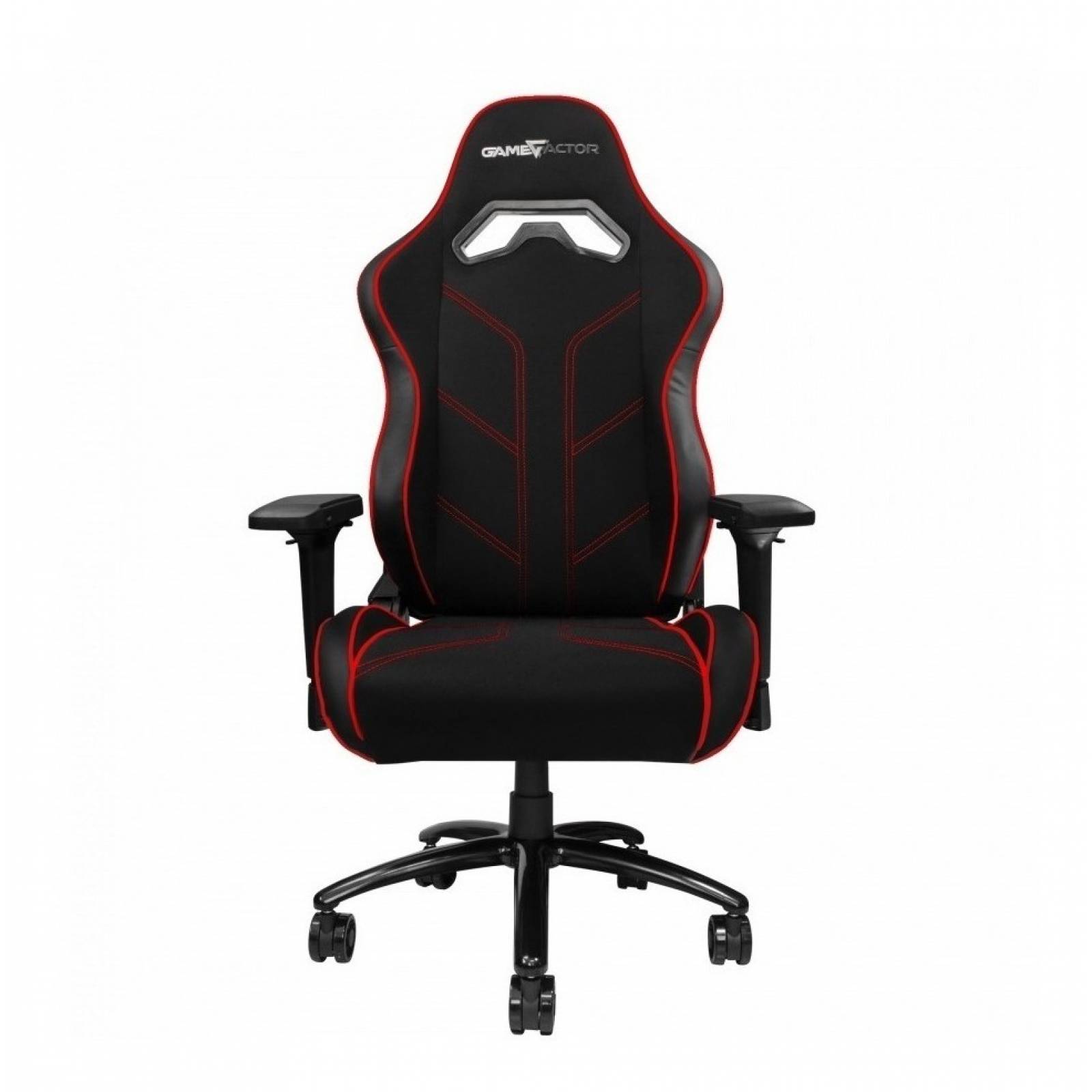 Silla Gamer Game Factor  Tela/poliuretano/metal Reclinable R