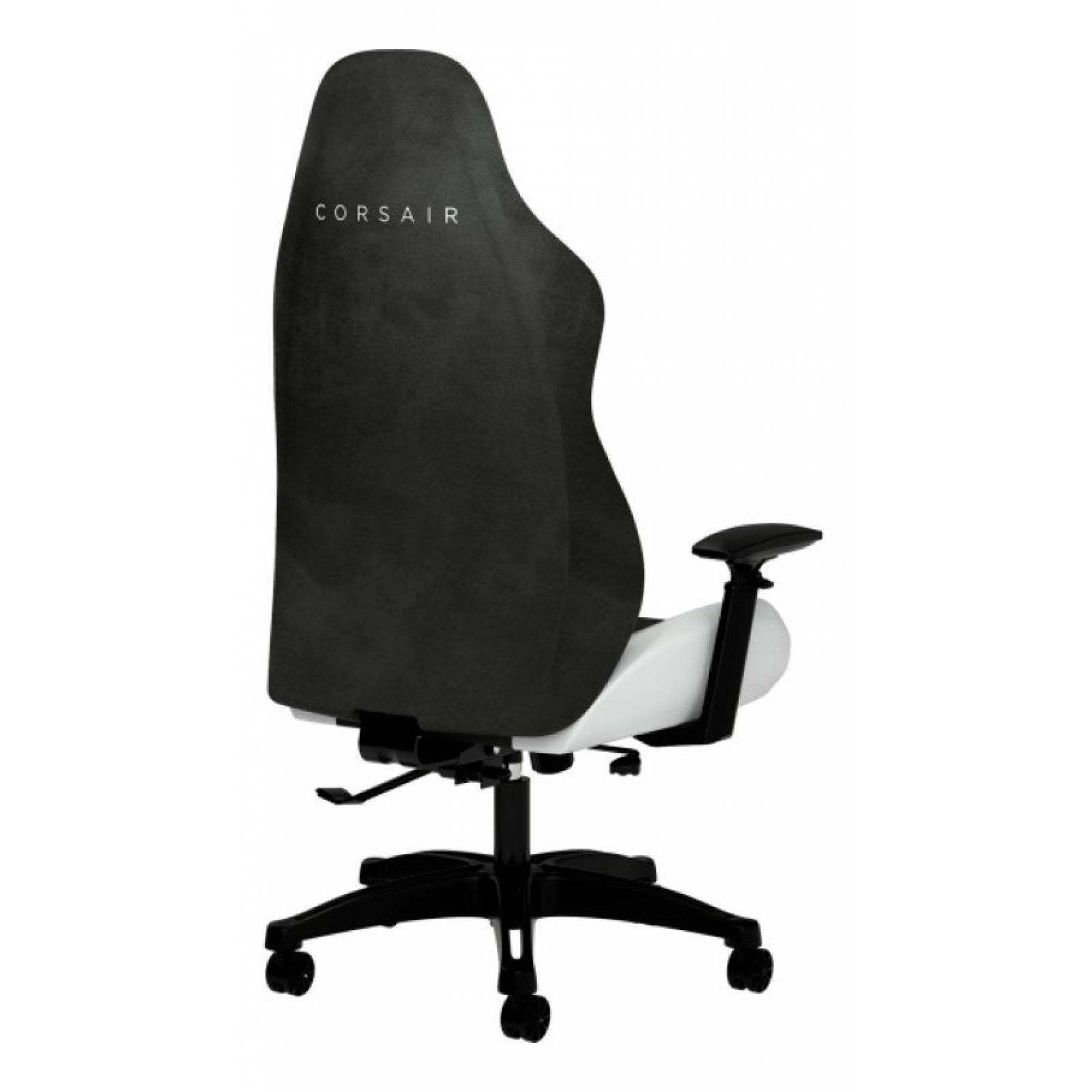 Corsair Silla Gamer Tc60, Hasta 120kg, Negro/blanco