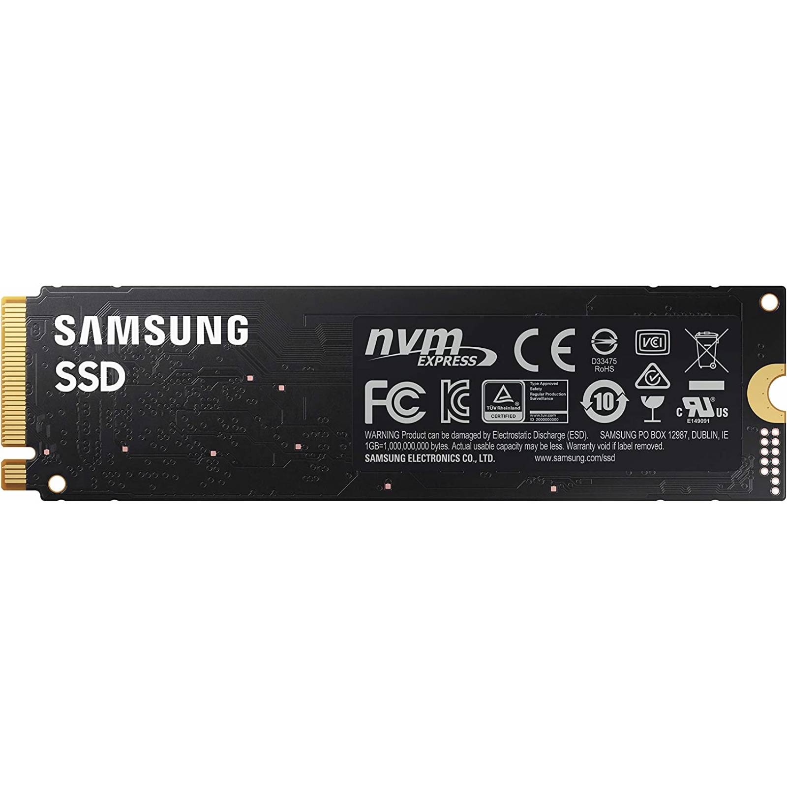 Ssd Samsung 980 Nvme, 500gb, Pci Express 3.0, M.2