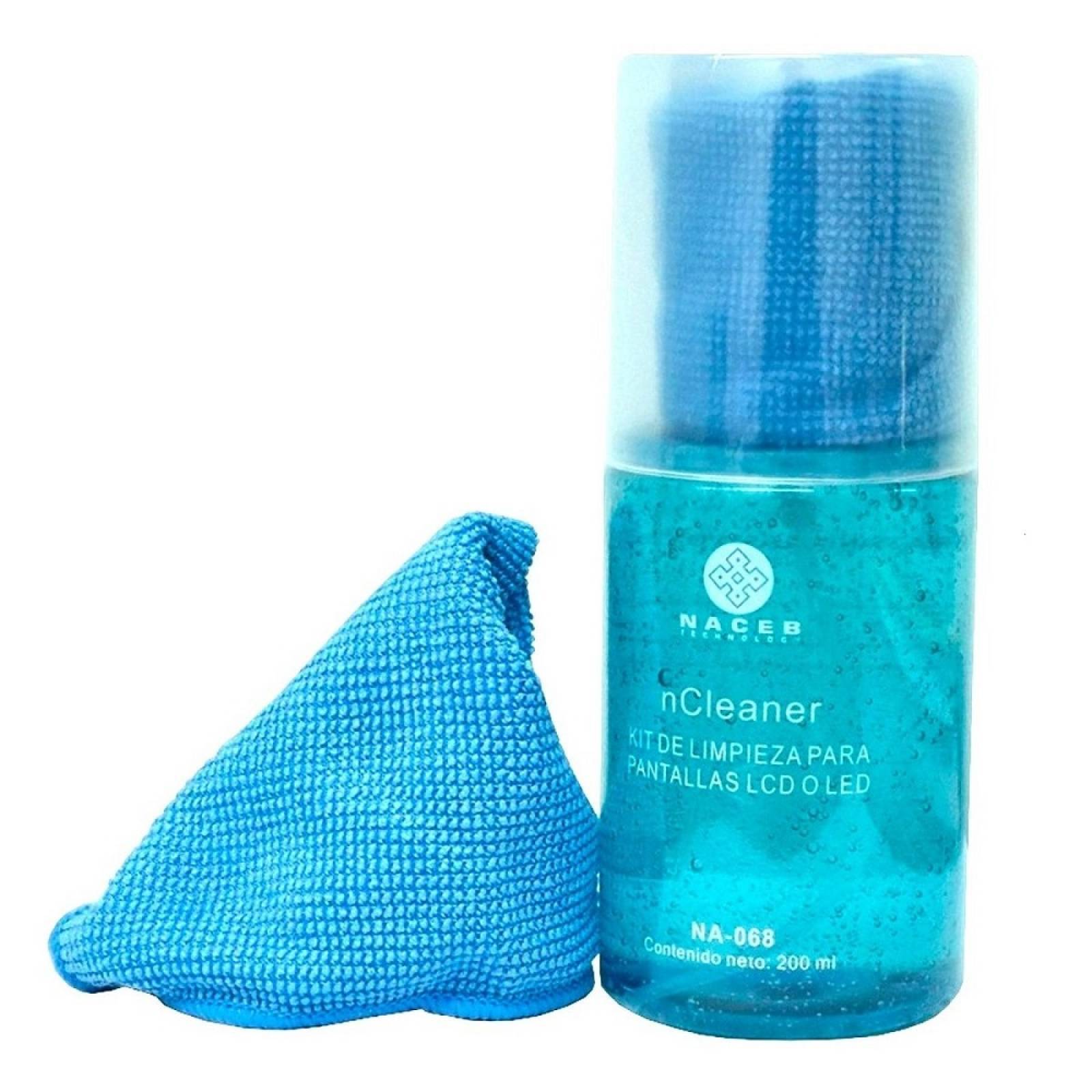 Kit Limpieza 4 Pz Aire Comprimido Microfibra Alcohol Isoprop