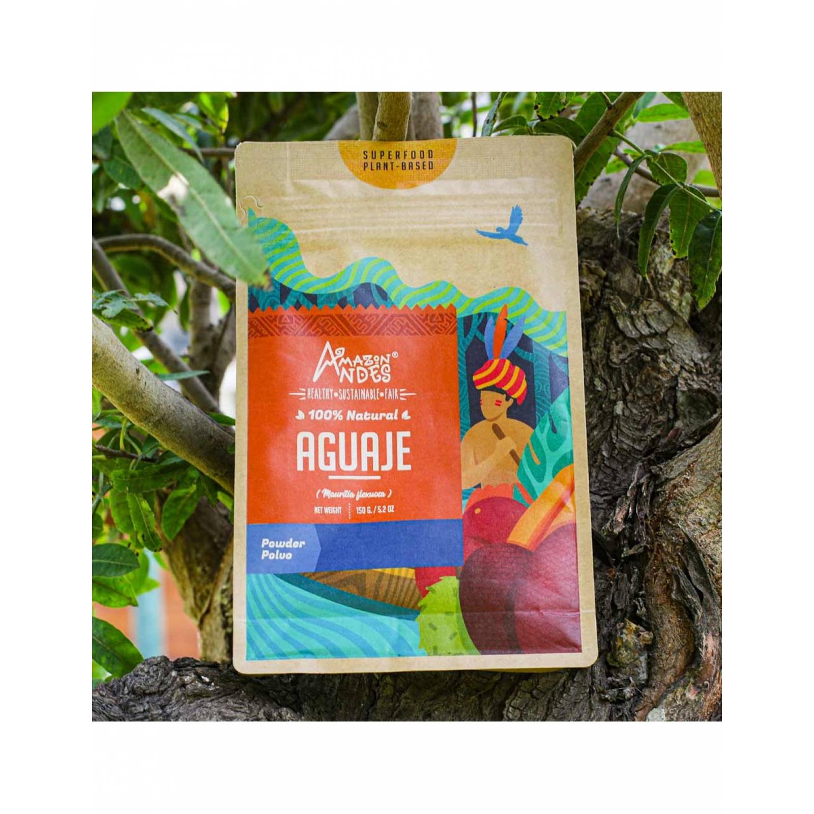 Aguaje Orgánico En Polvo 100% Natural (amazónico) 150 G